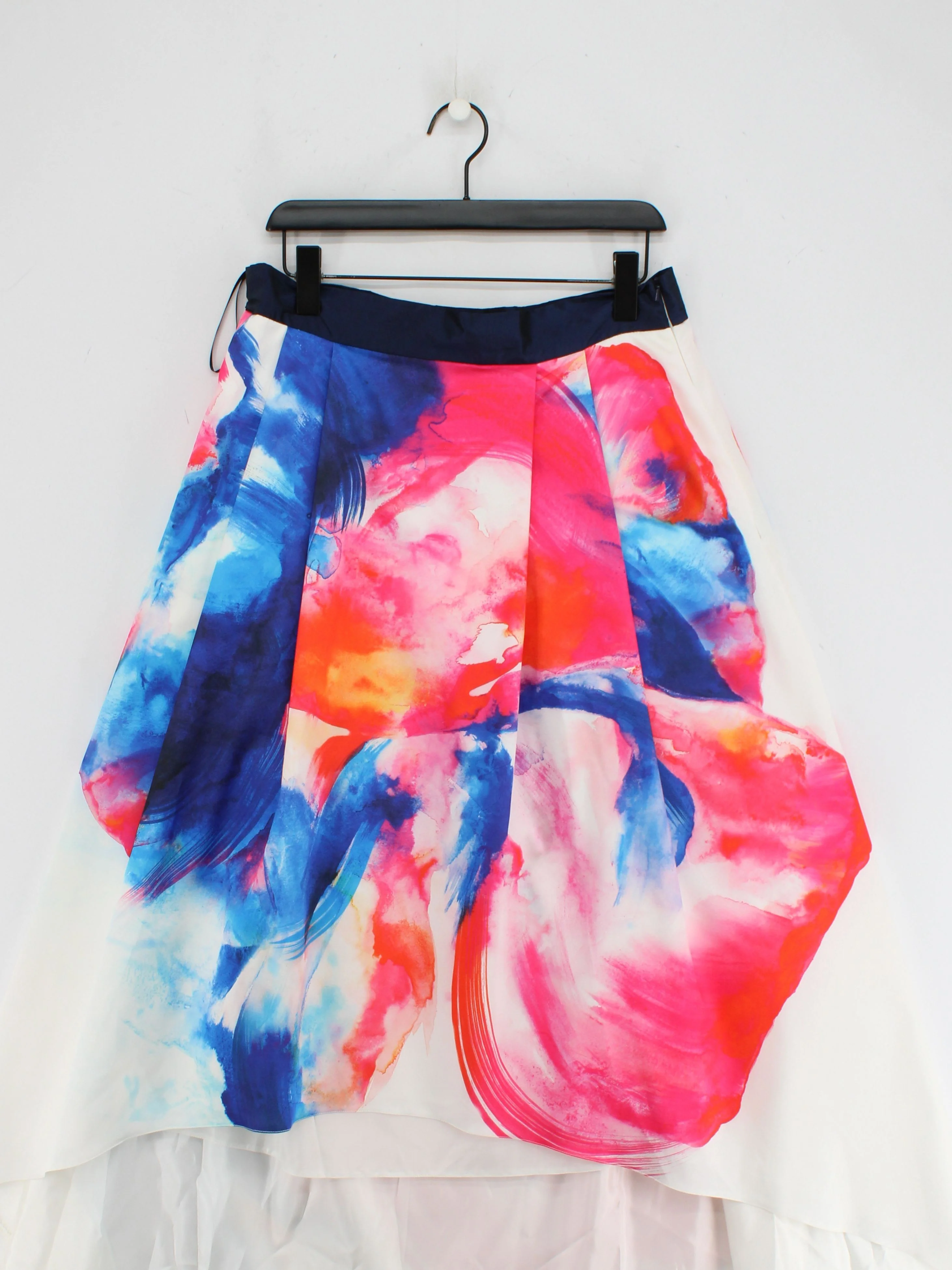 Coast Women's Maxi Skirt UK 16 Multi Polyester with Elastane, Silk, Acetate Maxi - Image 2