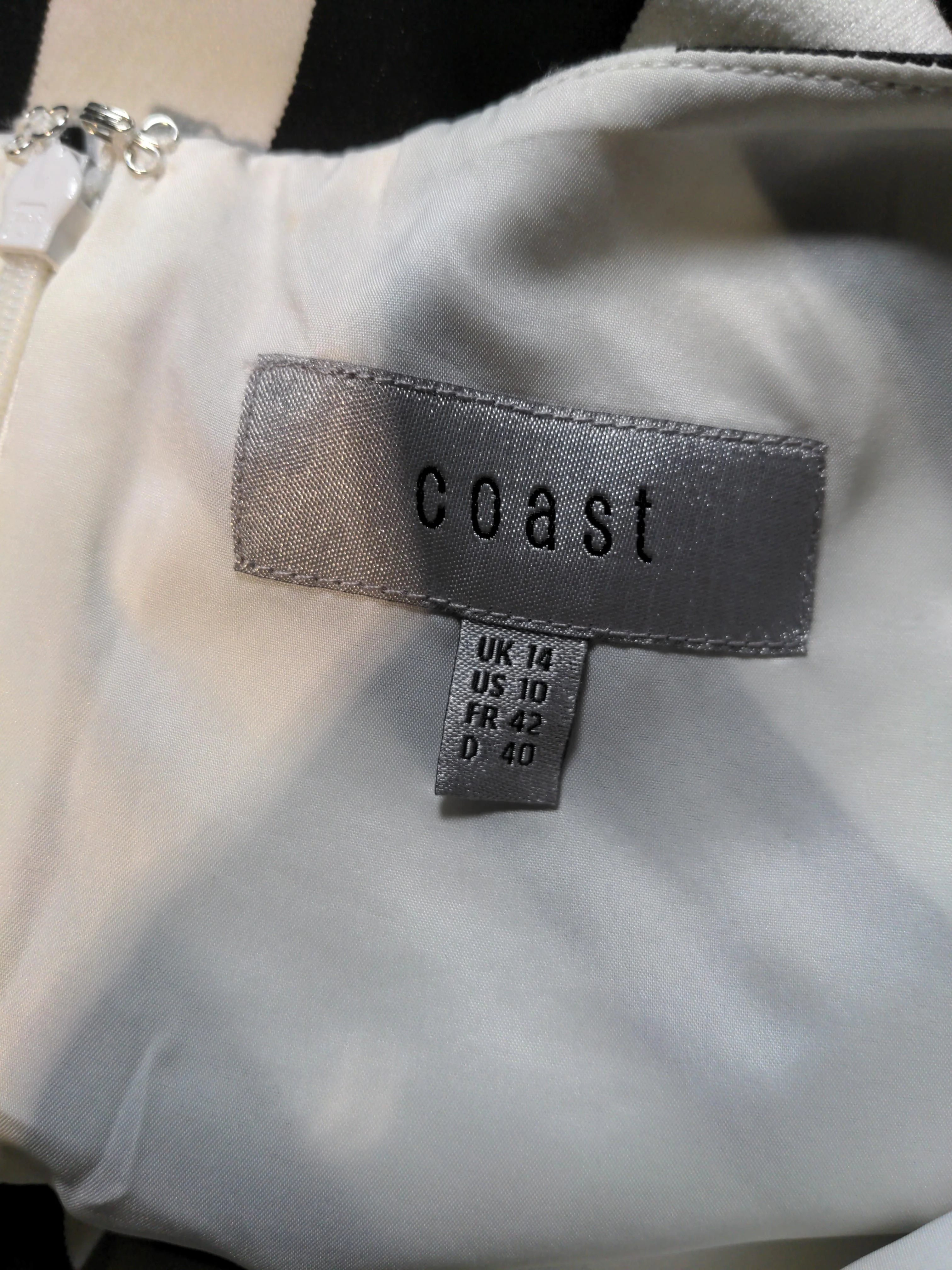 Coast Wrap Midi Dress UK14 in Multi - Image 5