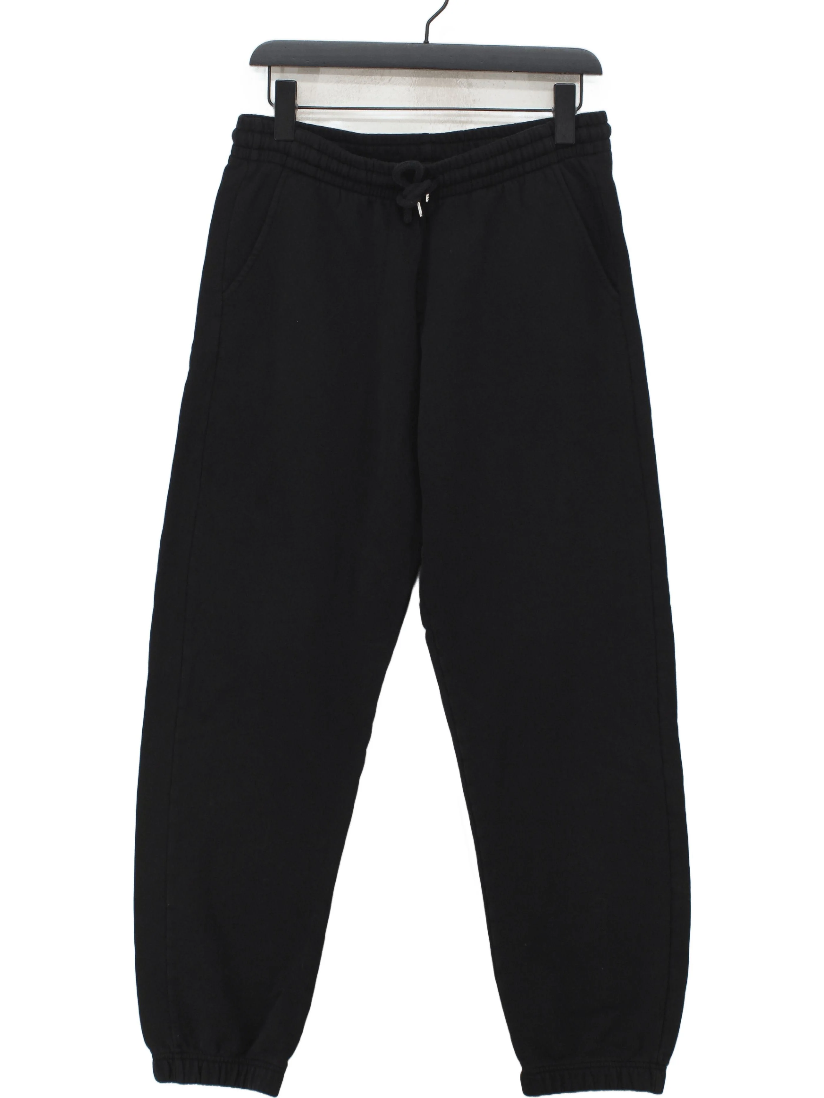 Colorful Standard Men's Sports Bottoms L Black 100% Cotton Sweatpants