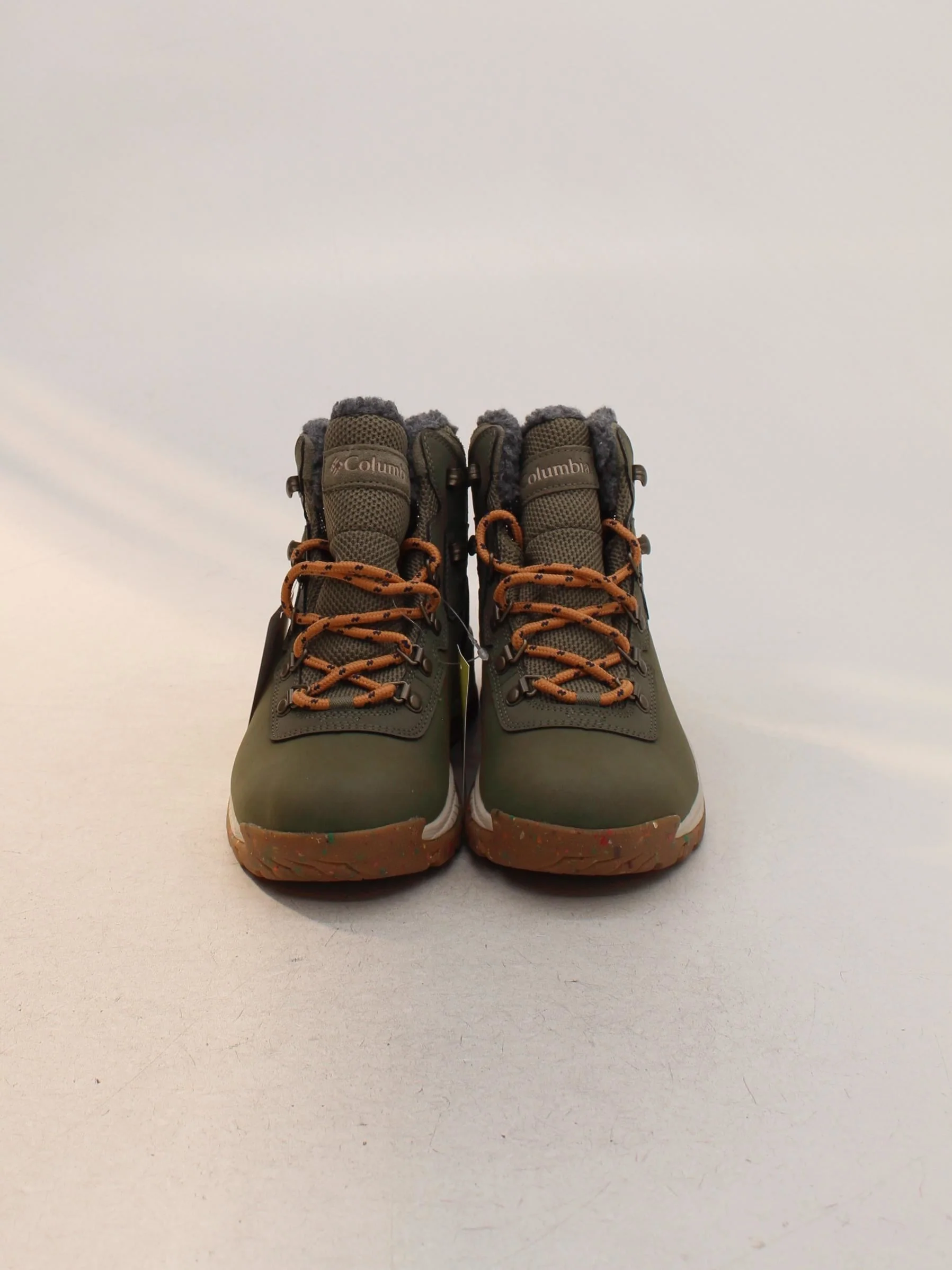 Columbia Men's Boots UK 7 Green Other with Faux Fur Combat - Image 2