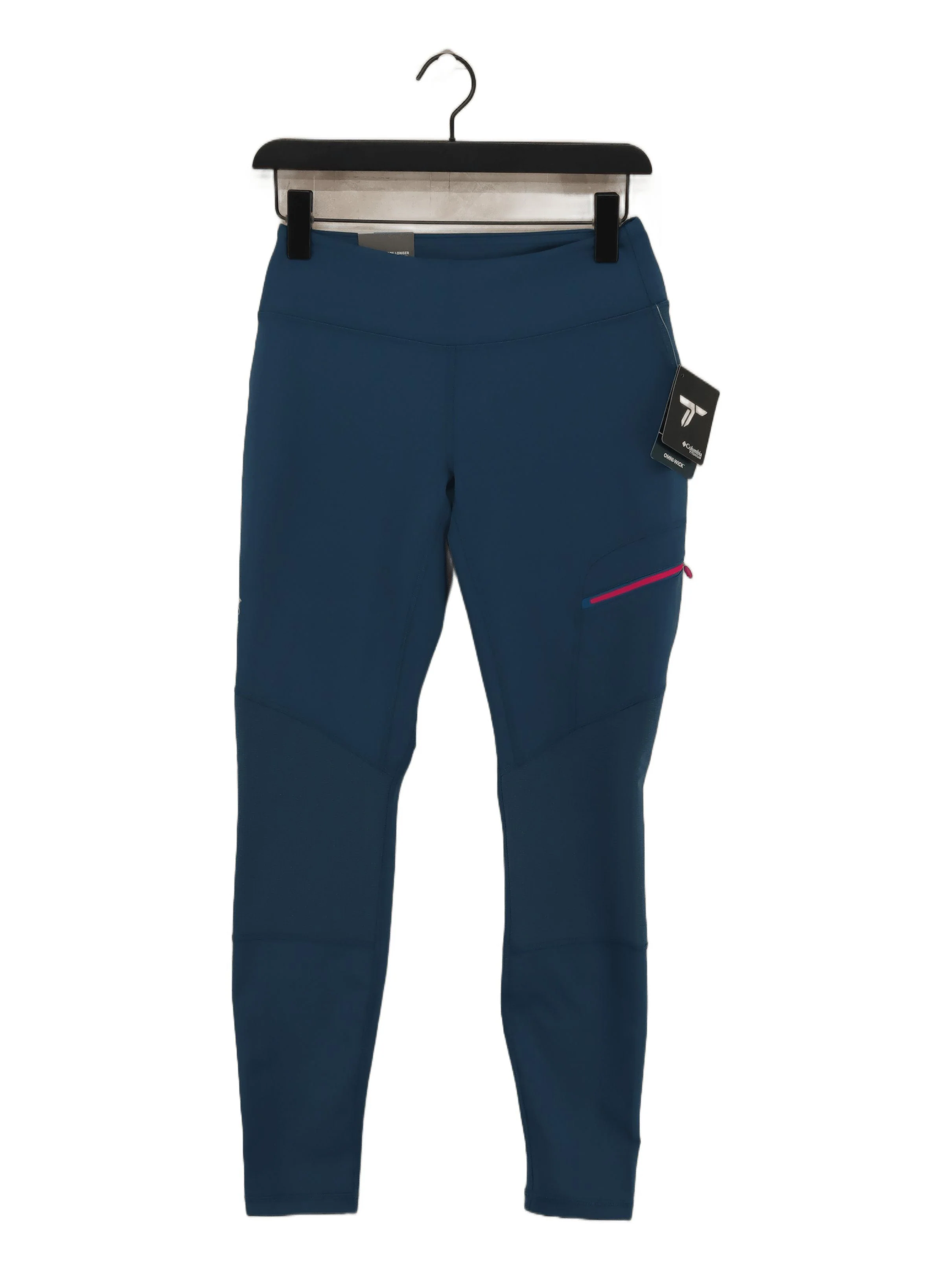 Columbia Women's Leggings S Blue Polyester with Elastane, Nylon Full length