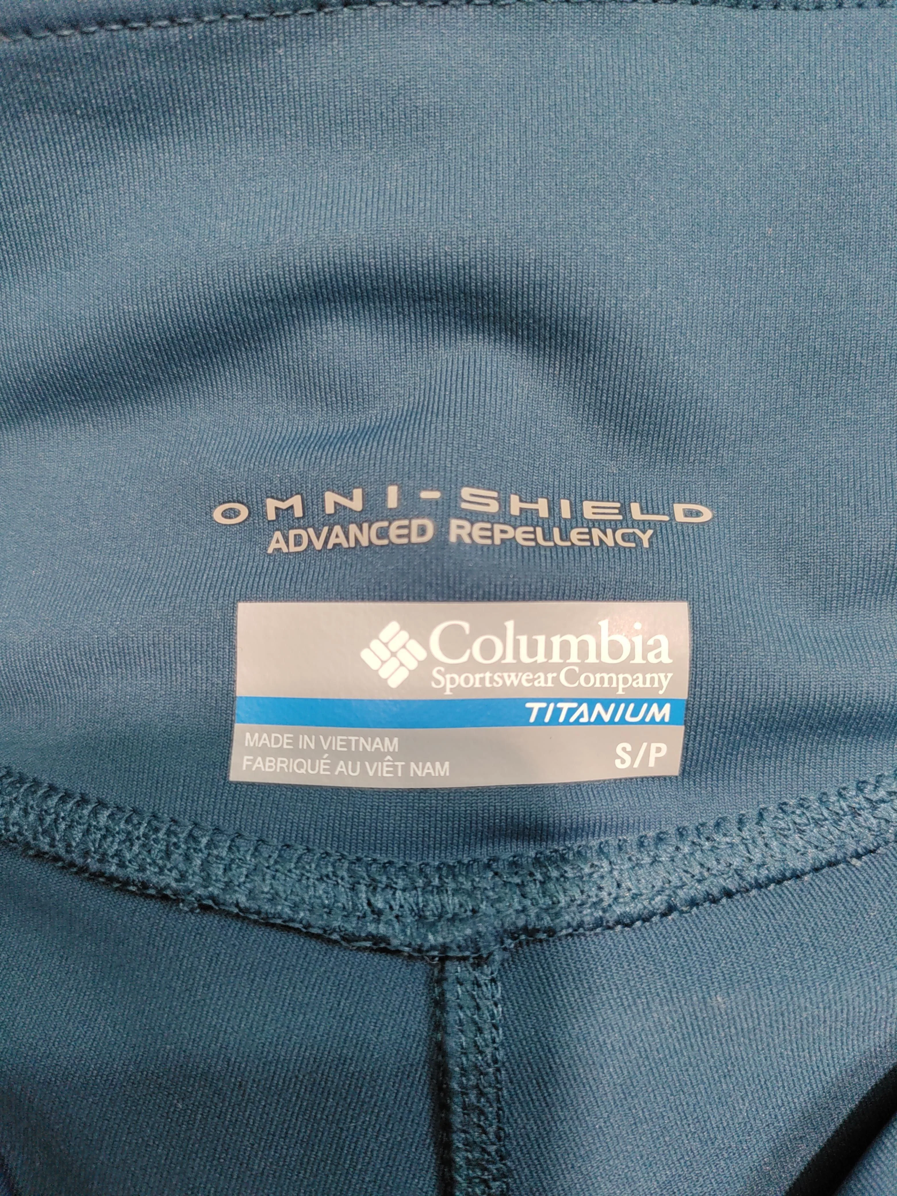 Columbia Women's Leggings S Blue Polyester with Elastane, Nylon Full length - Image 5