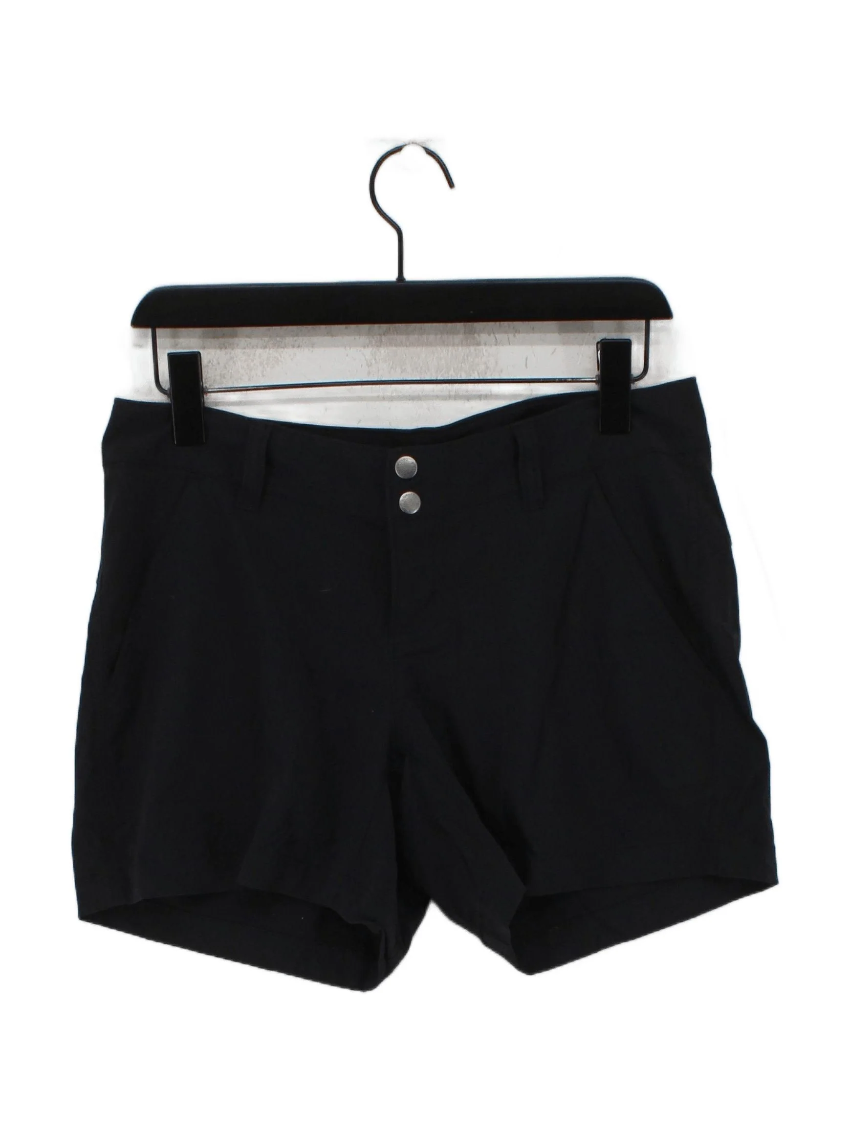 Columbia Women's Shorts UK 12 Black Nylon with Elastane Mom