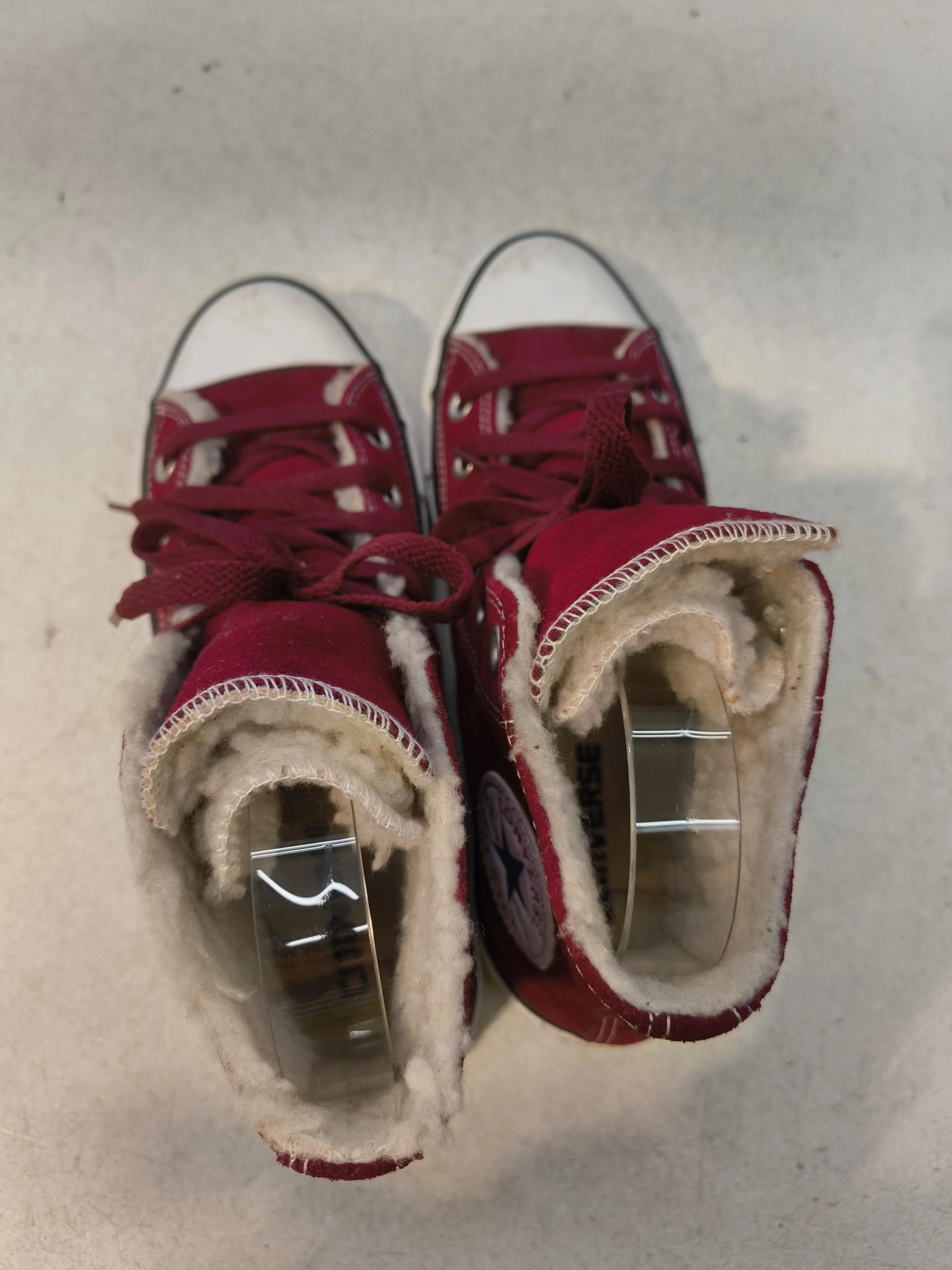 Converse Women's Trainers UK5.5 in Red - Image 6