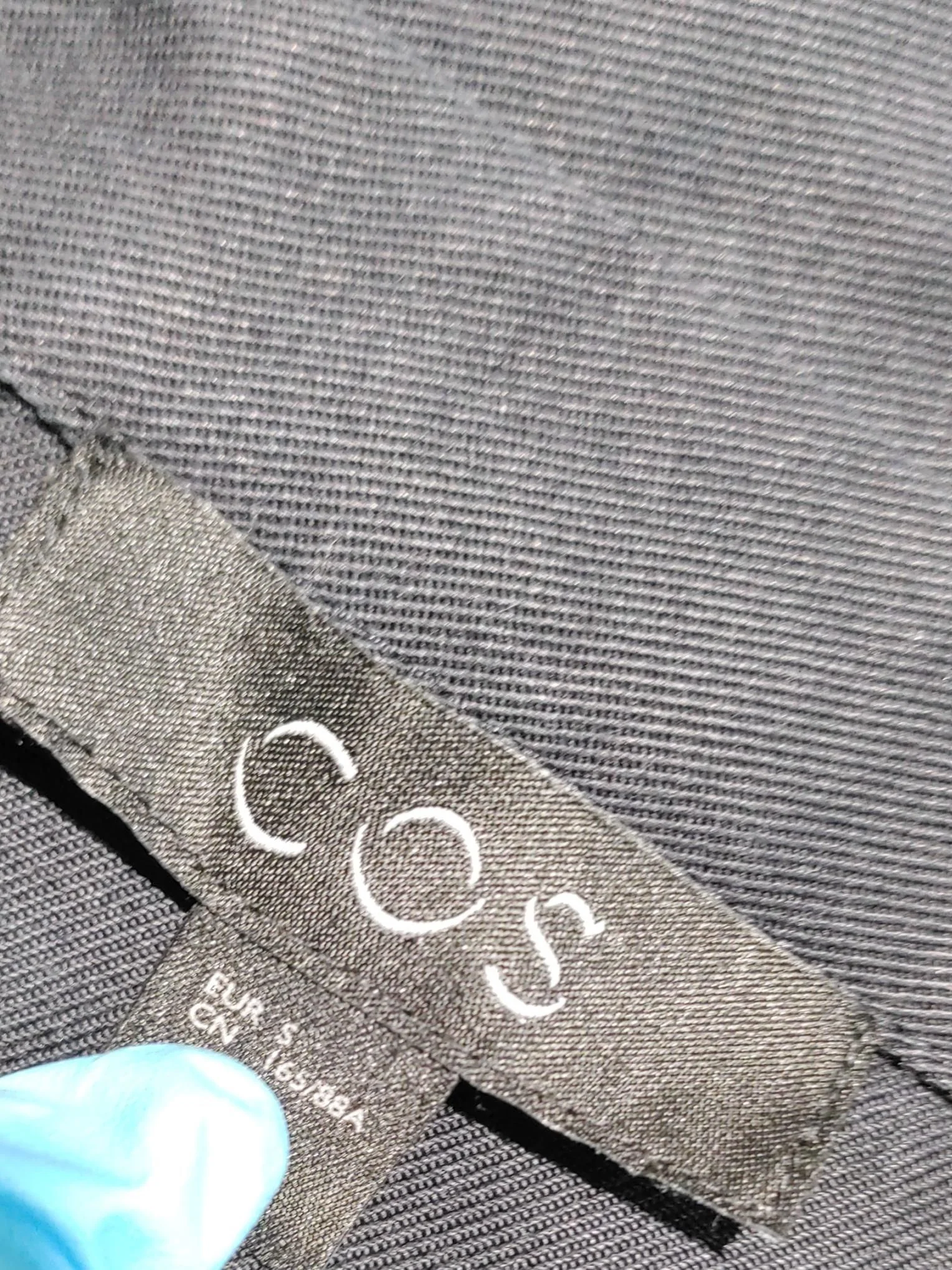 COS Shirt Mini Dress S in Black - Image 6