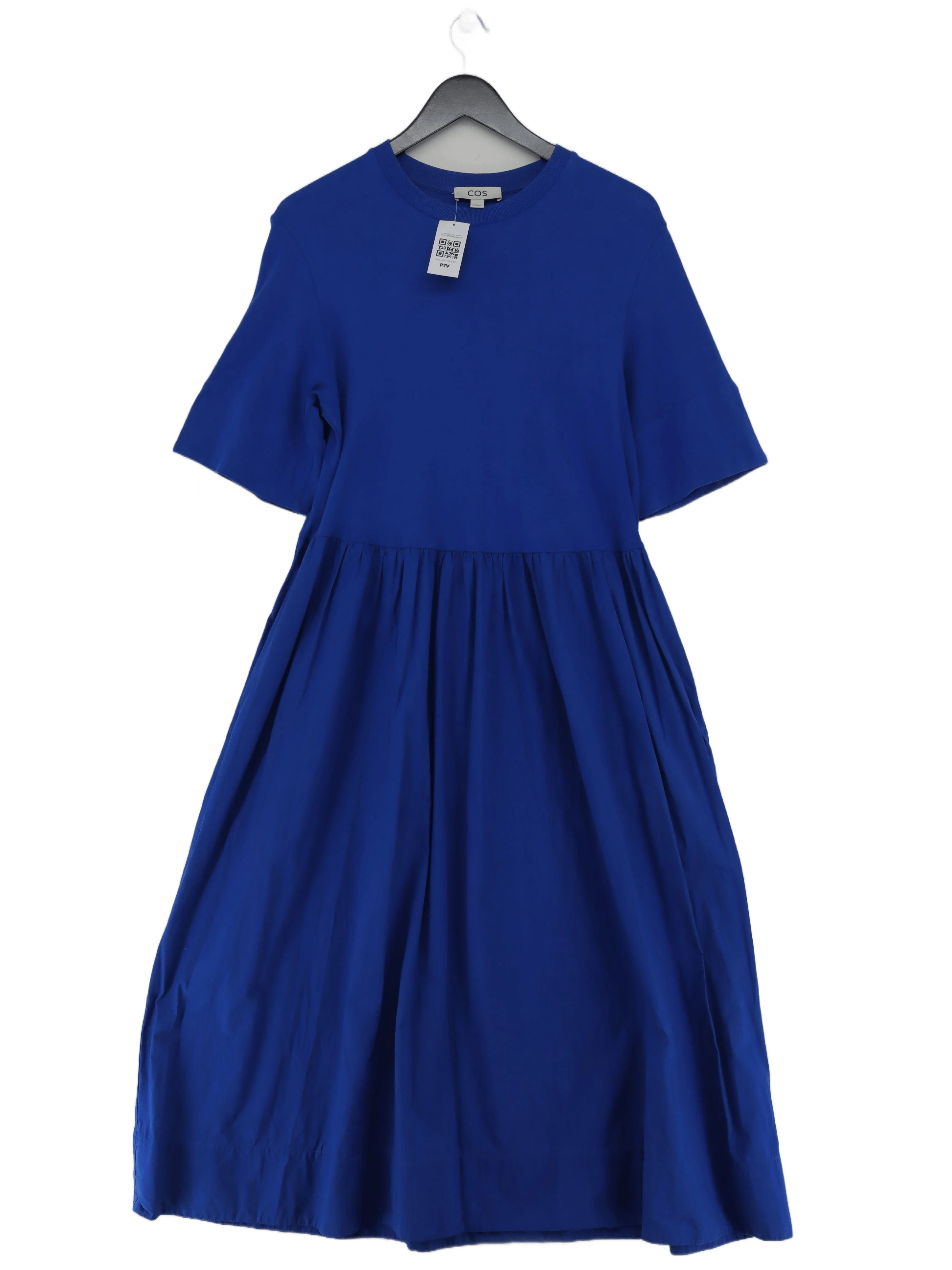 COS T-Shirt Midi Dress M in Blue