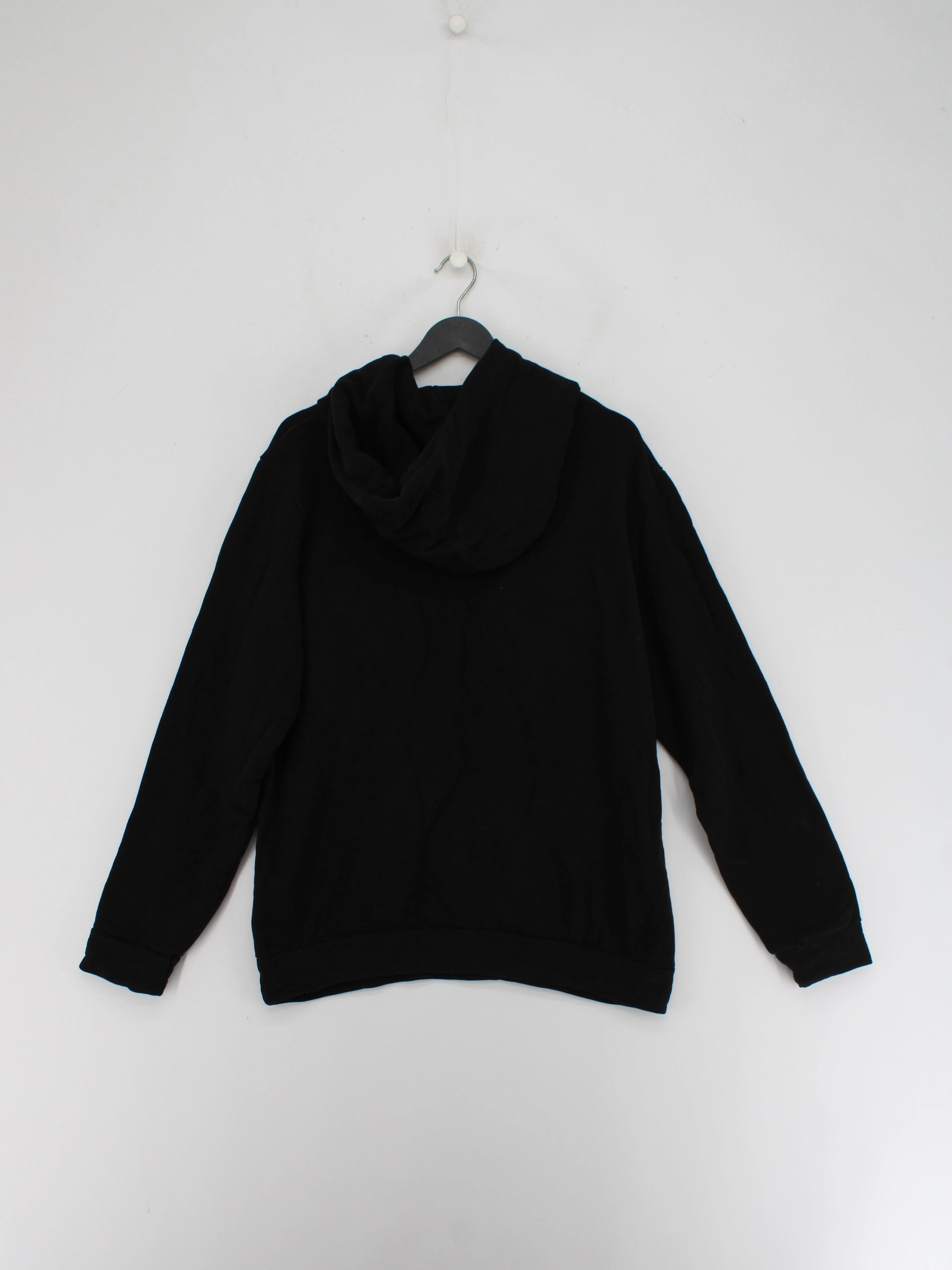 COS Women's Hoodie L Black 100% Cotton Pullover - Image 2
