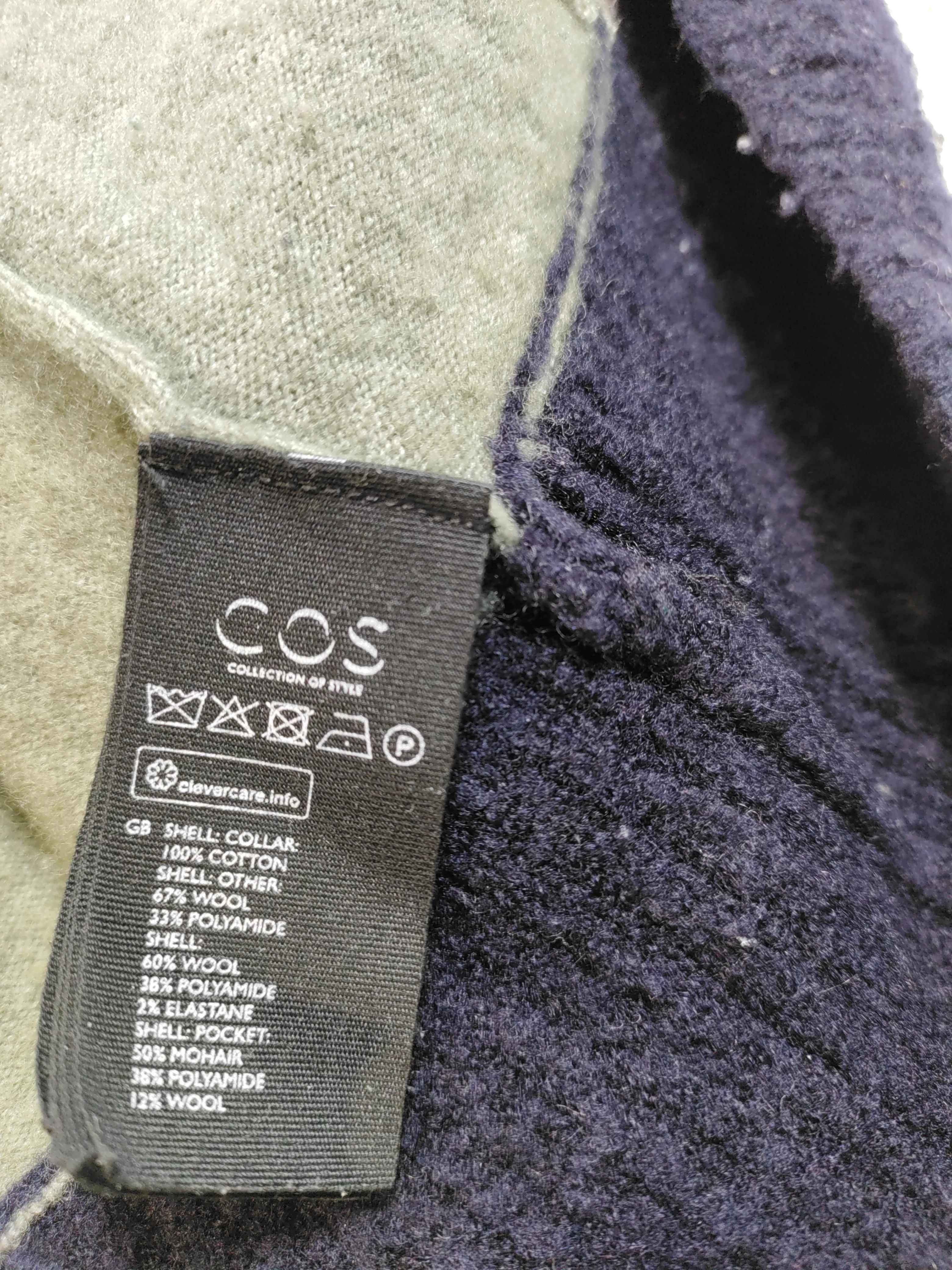 COS Women's Jumper M Multi Wool with Polyamide, Elastane Round Neck Pullover - Image 8