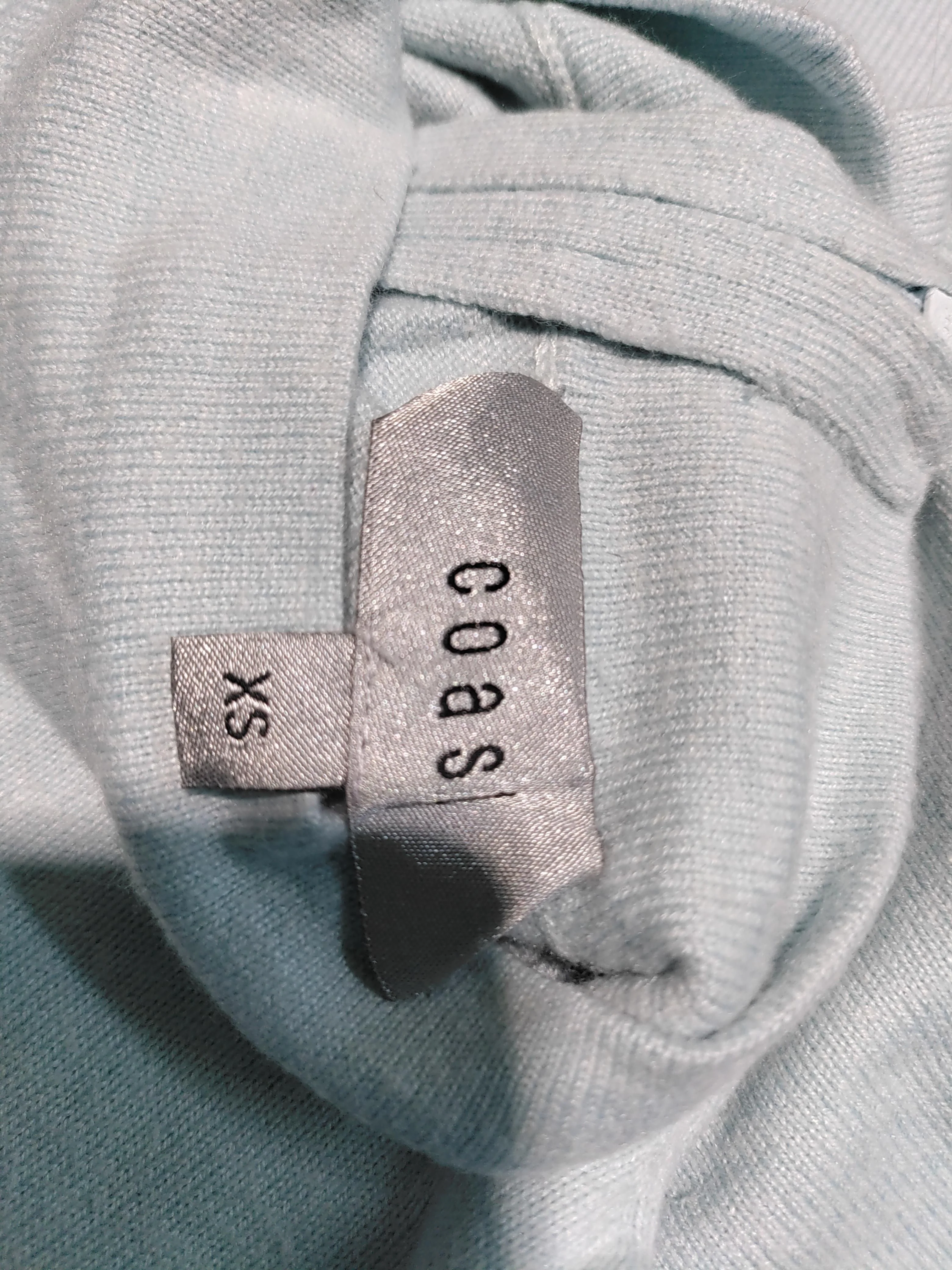 COS Women's Jumper XS Blue Polyamide with Cotton, Viscose, Wool Pullover - Image 5