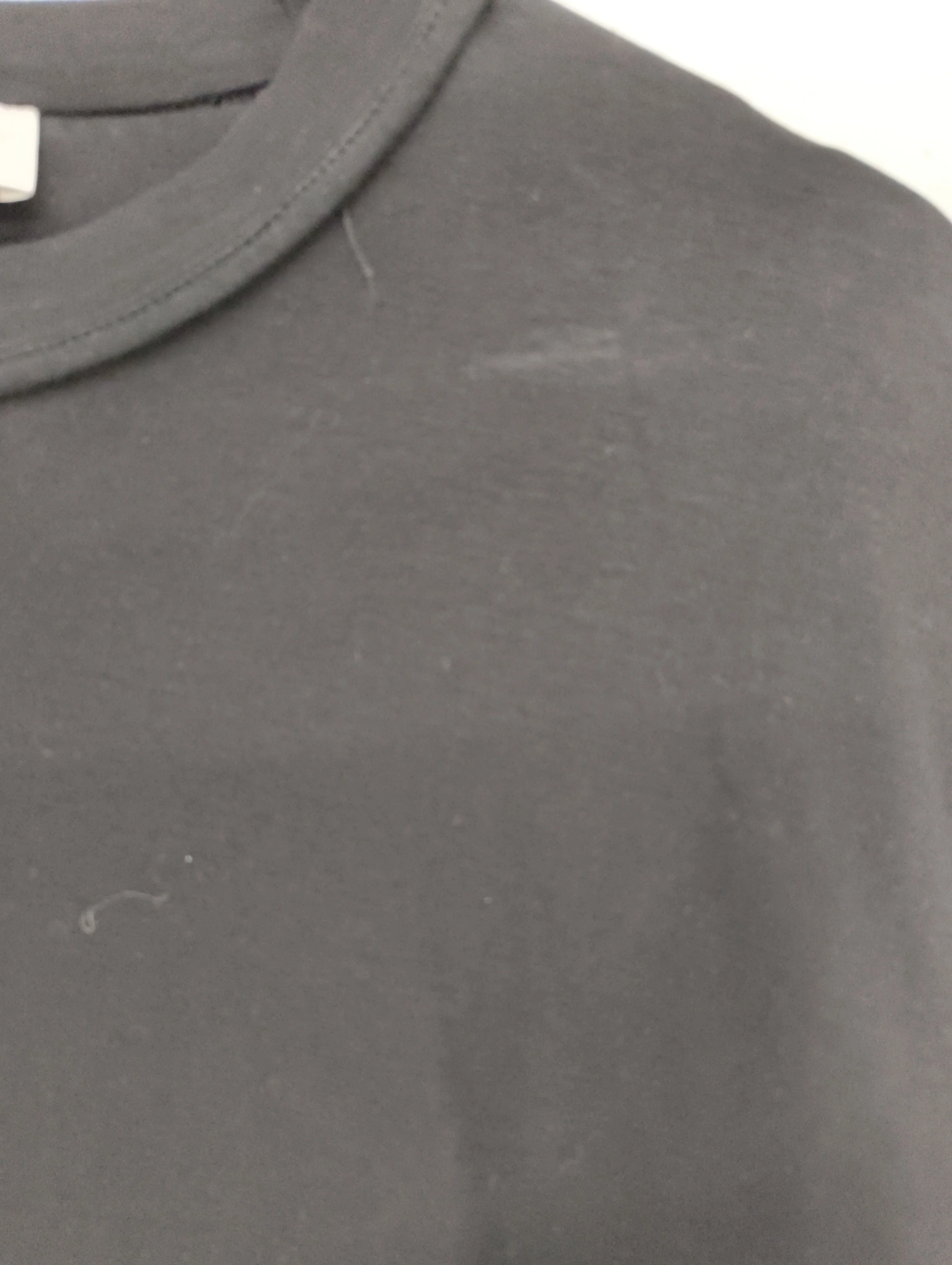 COS Women's T-Shirt S Black 100% Cotton Short Sleeve Round Neck Basic - Image 5