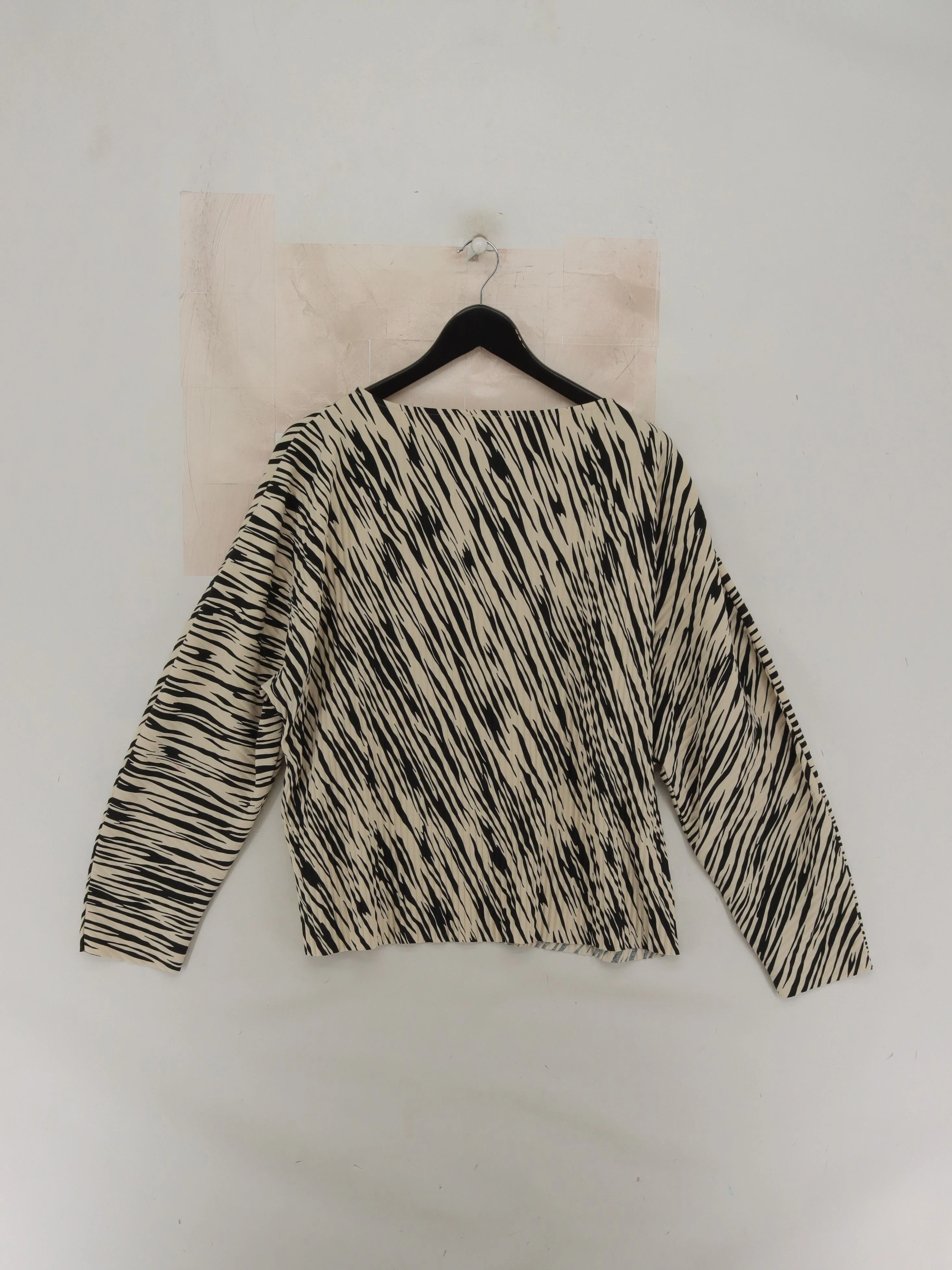 COS Women's Top M Cream Polyester with Elastane Basic - Image 2