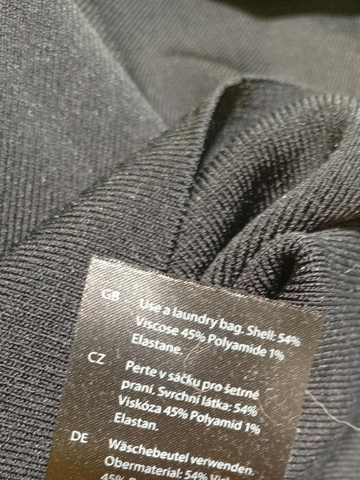 COS Women's Top S Black Viscose with Polyamide, Elastane Basic - Image 6