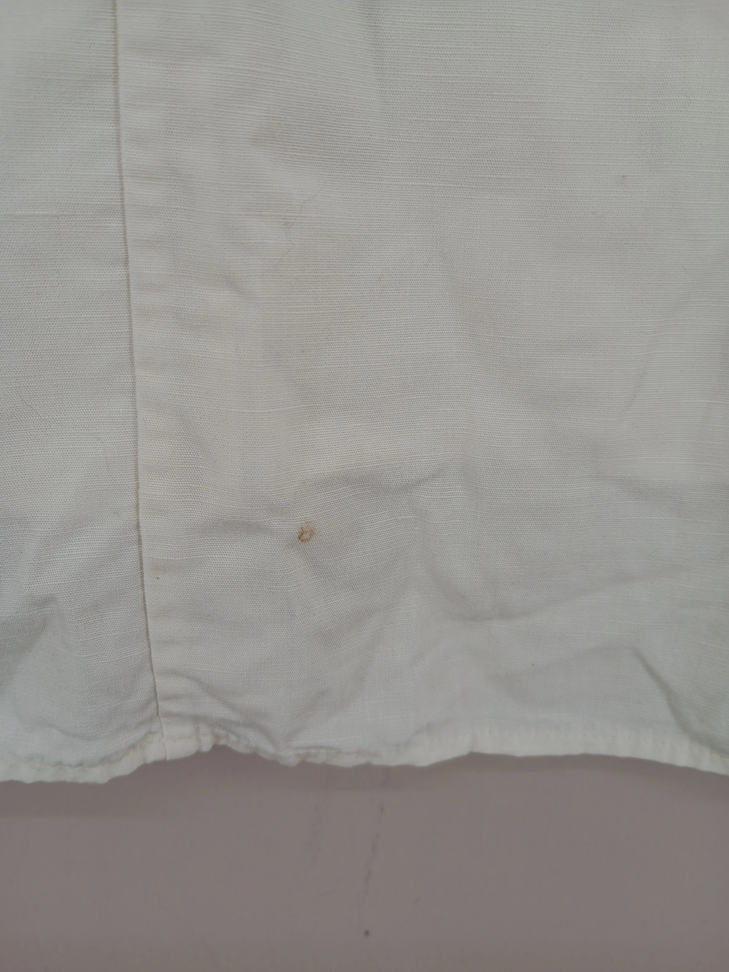 COS Women's Top UK 16 Cream Lyocell Modal with Linen Sleeveless Round Neck Basic - Image 5