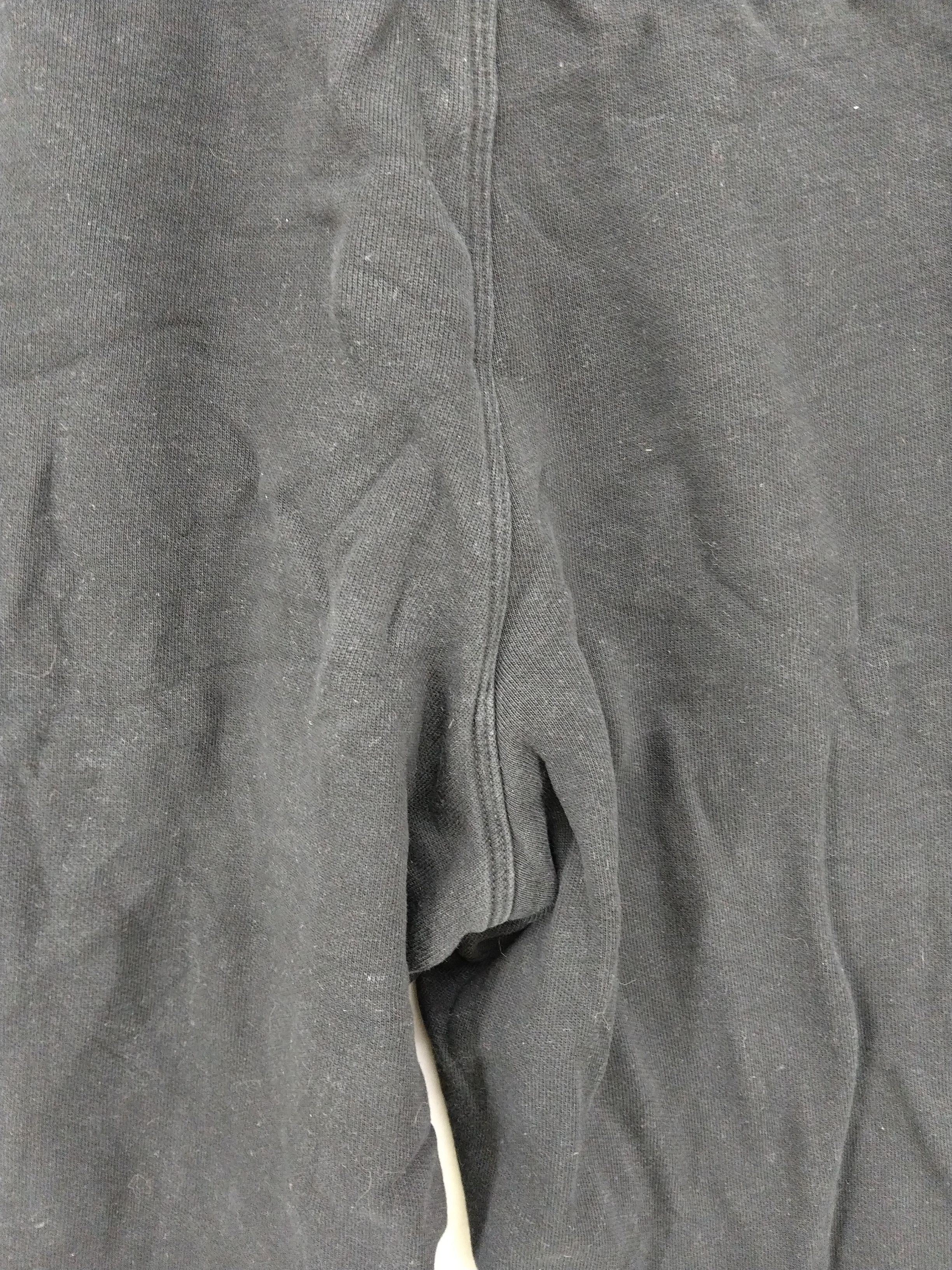 COS Women's Trousers L Black 100% Cotton Straight Sweatpants - Image 5
