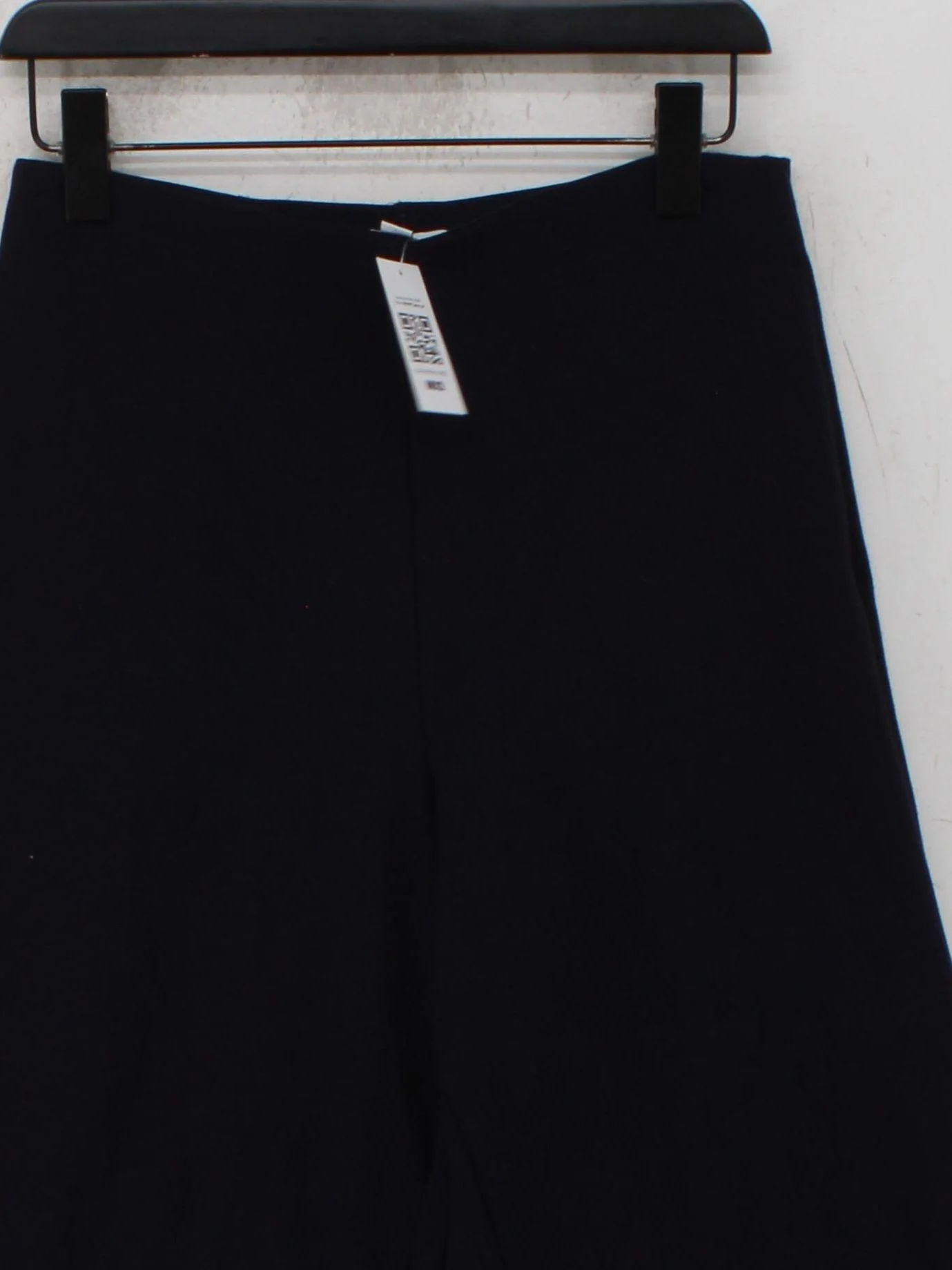 COS Women's Trousers M Black Lyocell Modal with Polyamide, Elastane Cropped - Image 3