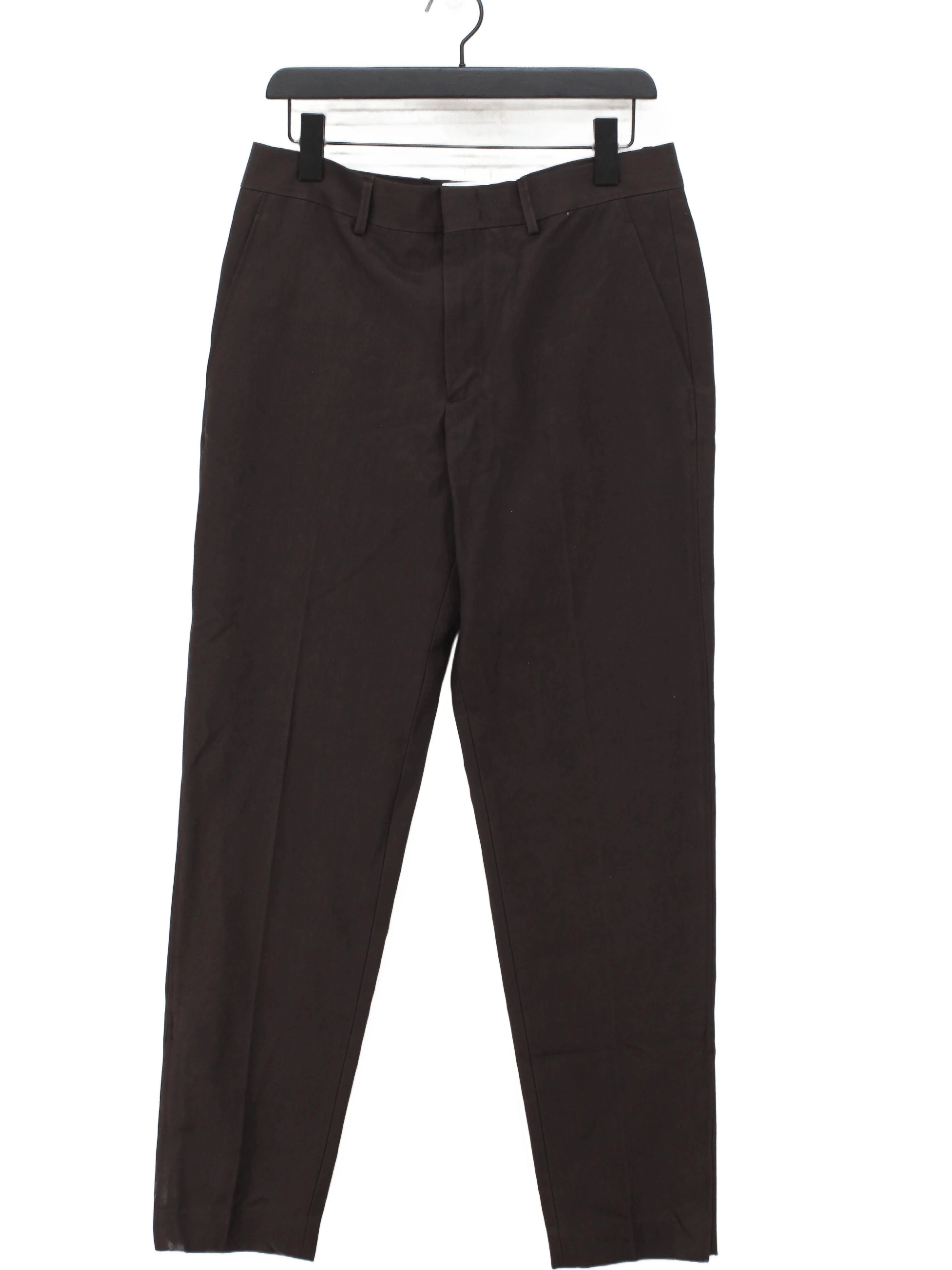 COS Women's Trousers UK 20 Brown Cotton with Other Tapered Chino