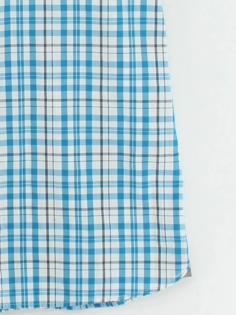 Craghoppers Men's Shirt L Blue Checkered Cotton with Polyester Basic - Image 4