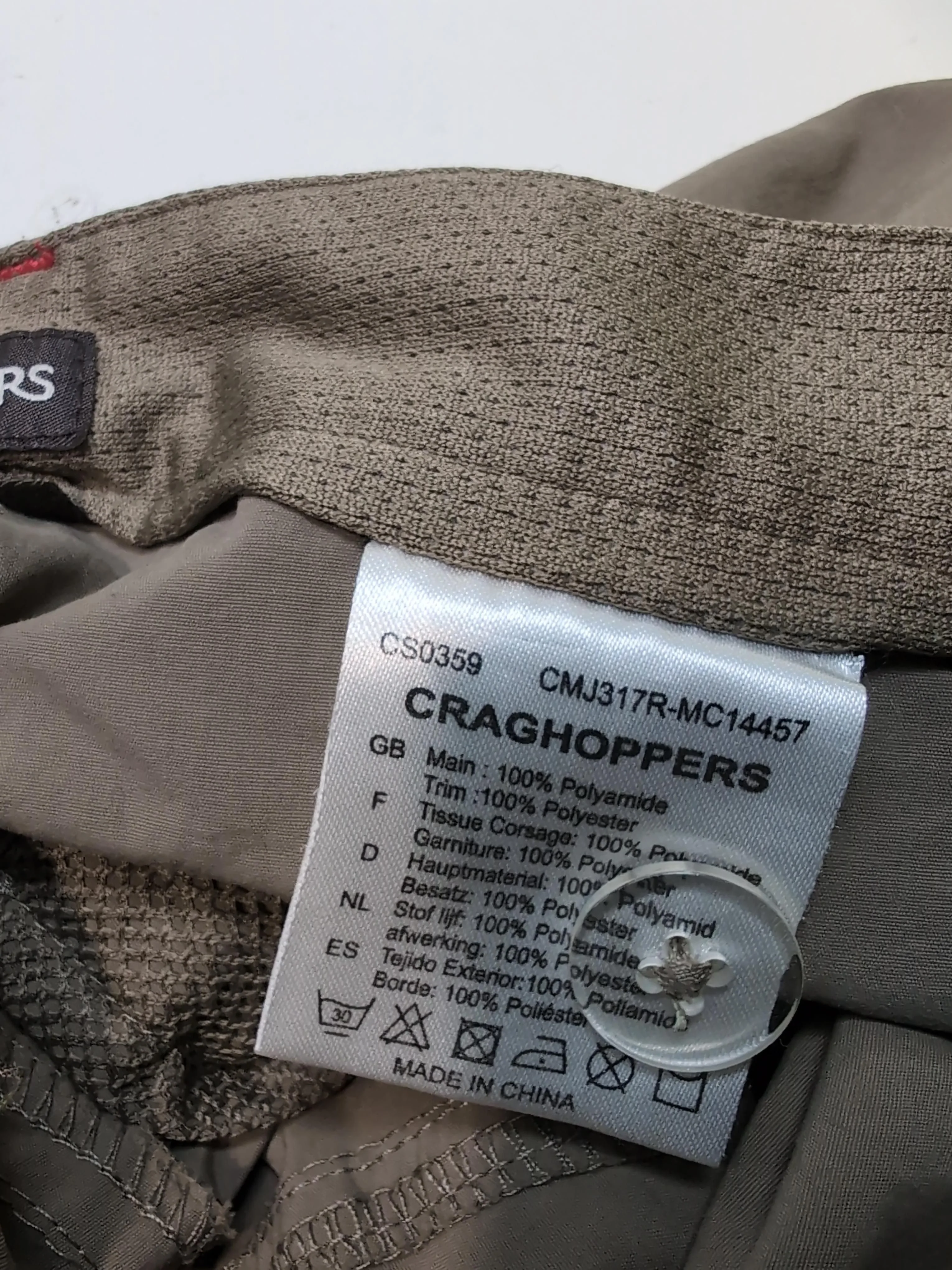 Craghoppers Rain Trousers trousers cream - Image 6
