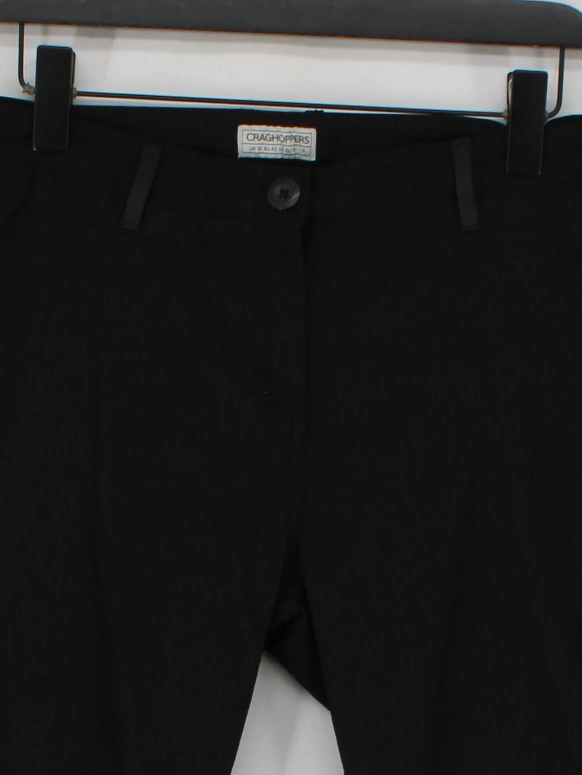 Craghoppers Women's Trousers UK 16 Black Polyamide - Image 3
