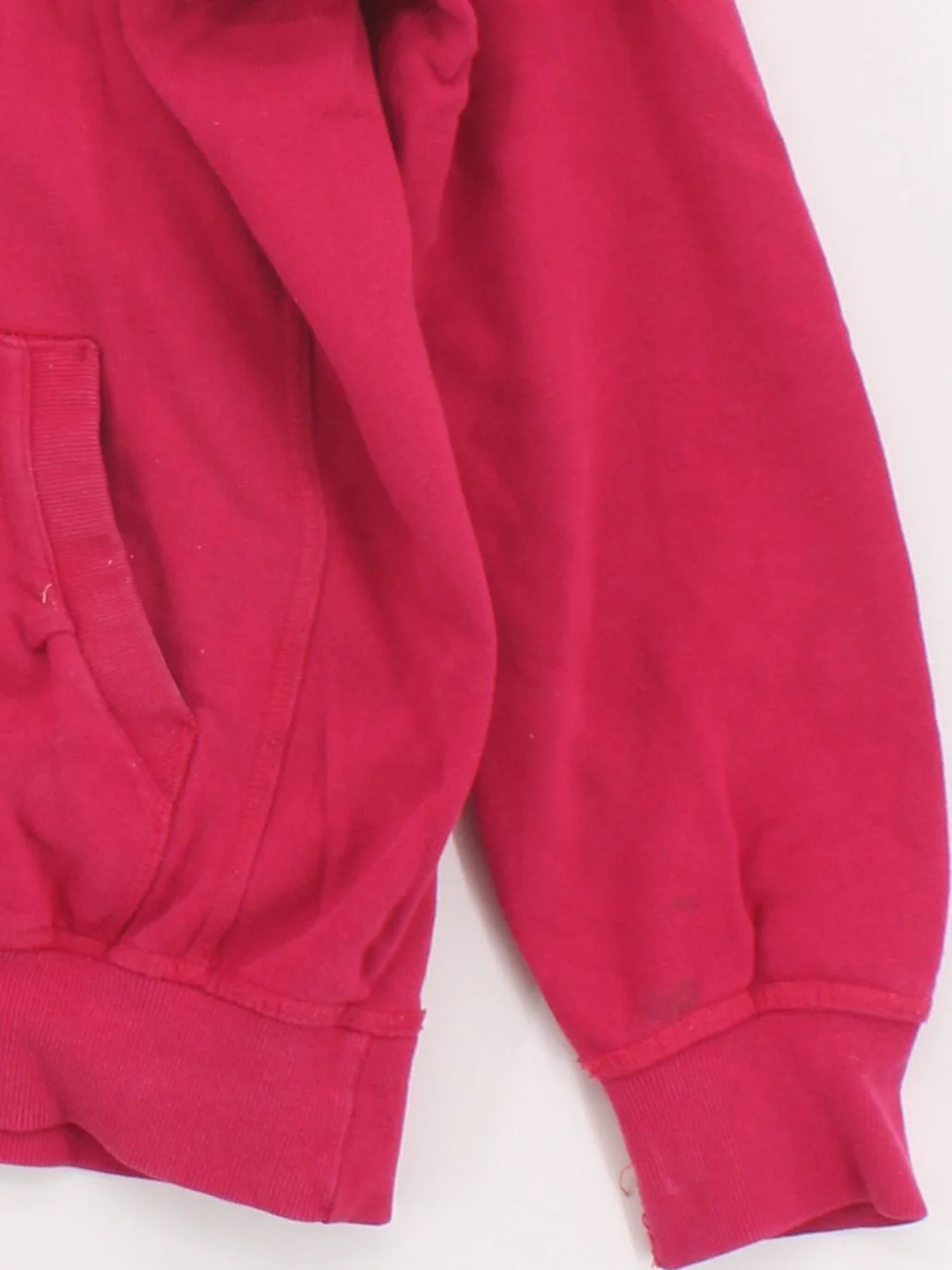 Crew Clothing Company Men's Hoodie S Red Graphic 100% Cotton Pullover - Image 4