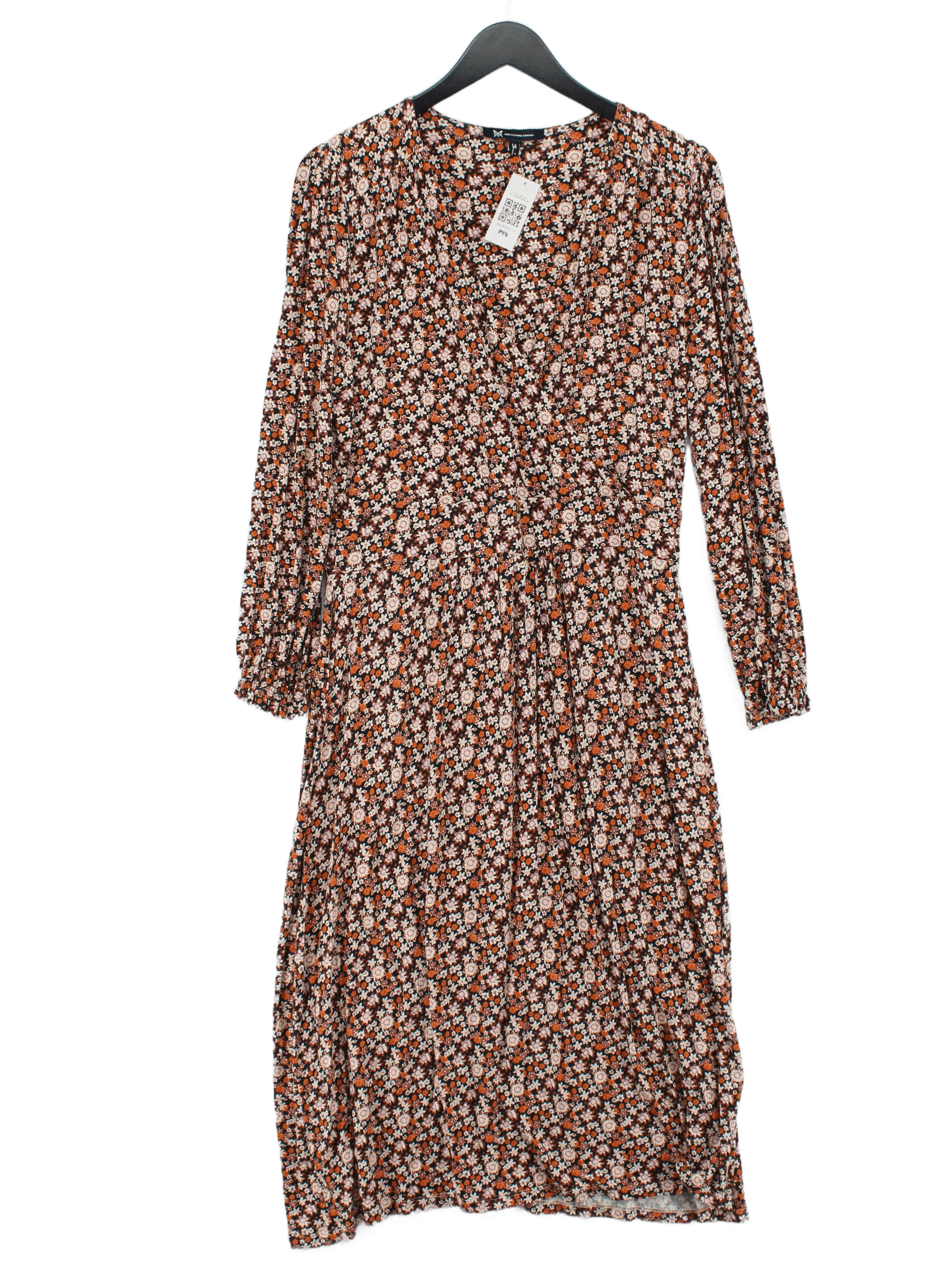Crew Clothing Company Shirt Midi Dress UK14 in Multi