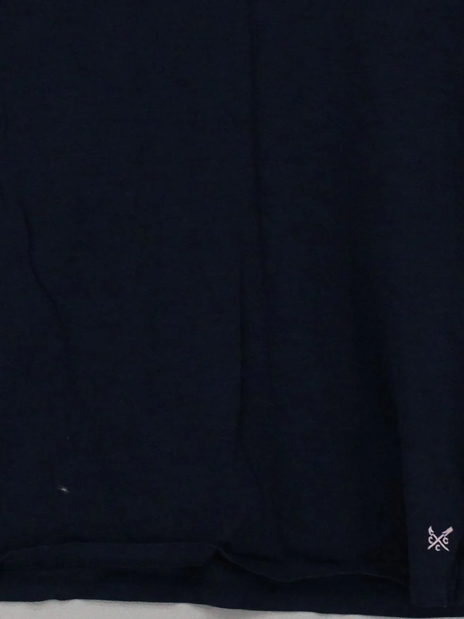 Crew Clothing Company Women's T-Shirt UK 10 Blue 100% Cotton Basic - Image 4