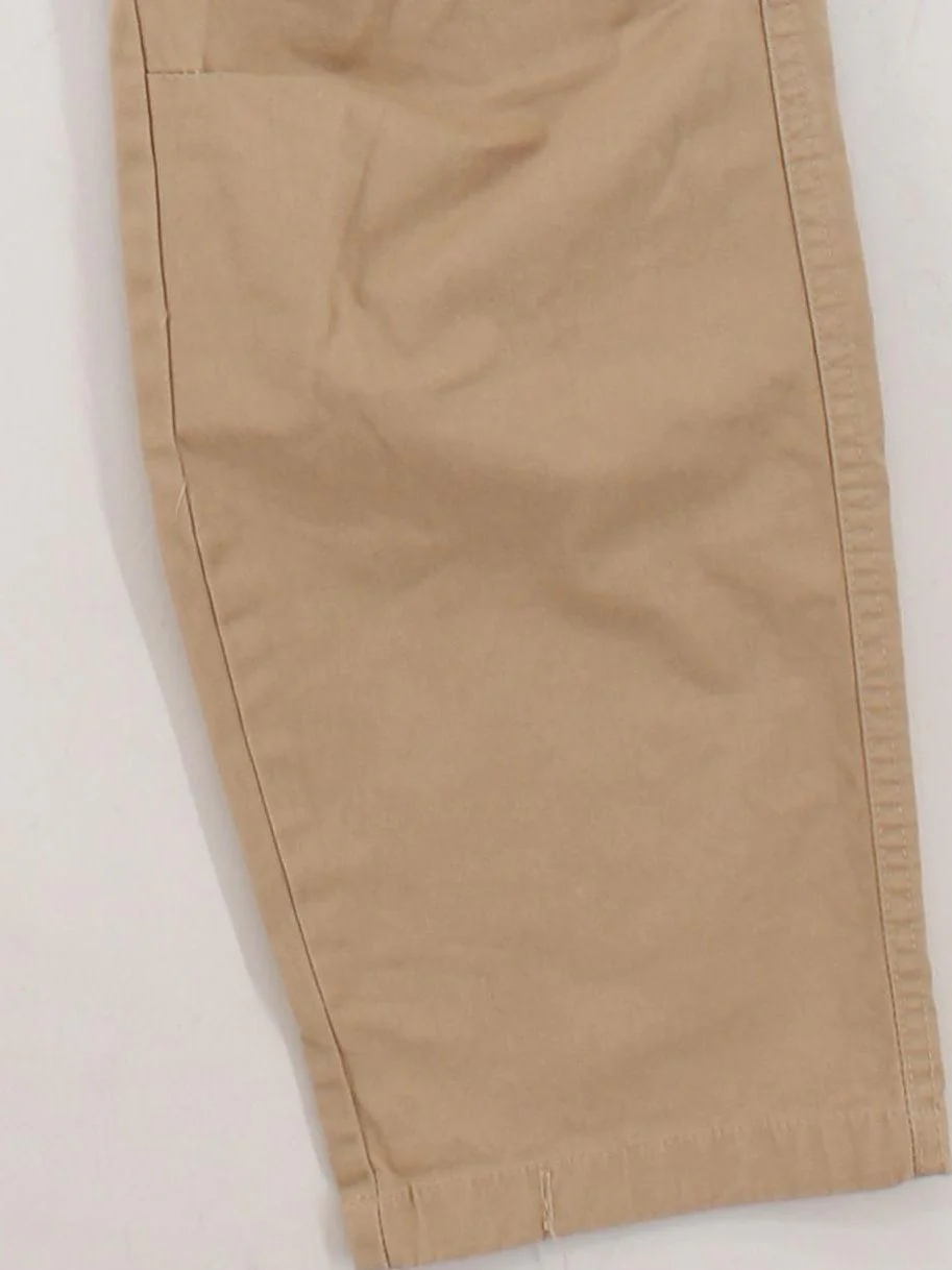 Criminal Damage Men's Trousers S Tan Cotton with Elastane Straight Cargo - Image 4