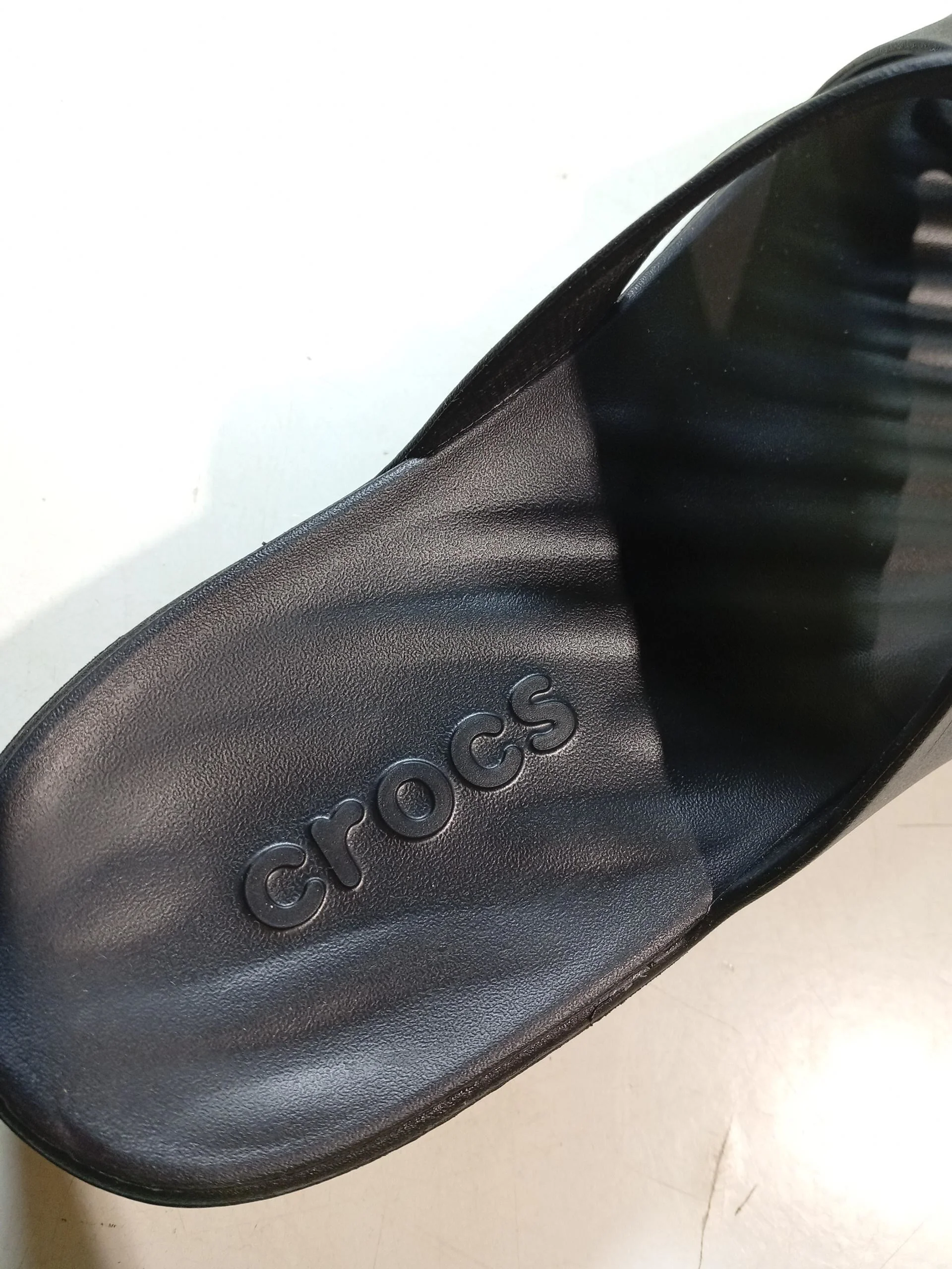 Crocs Men's Sandals UK 10 Black 100% Other Flip-Flop - Image 9