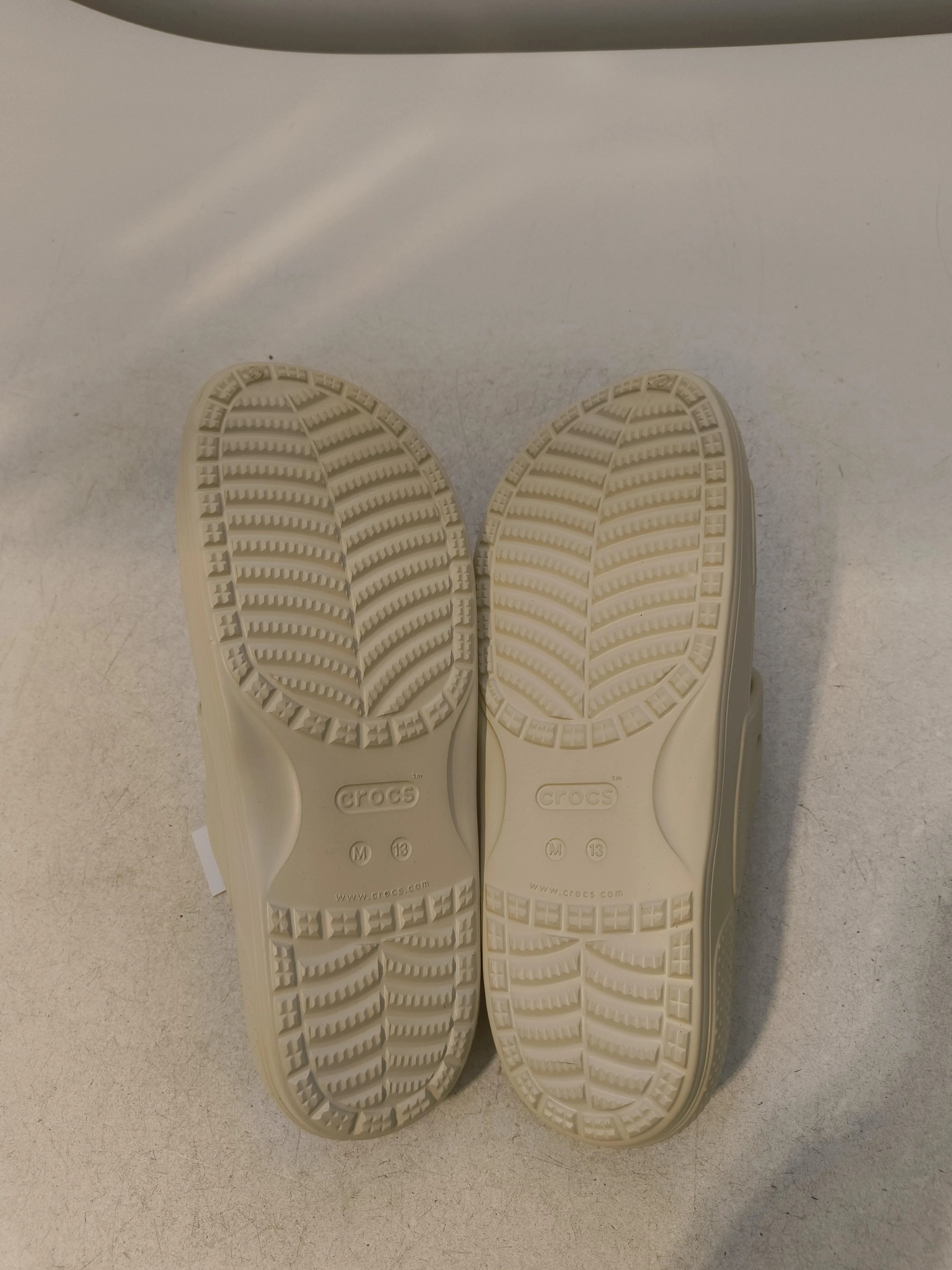 Crocs Men's Sandals UK 12 Cream 100% Other Slider - Image 7