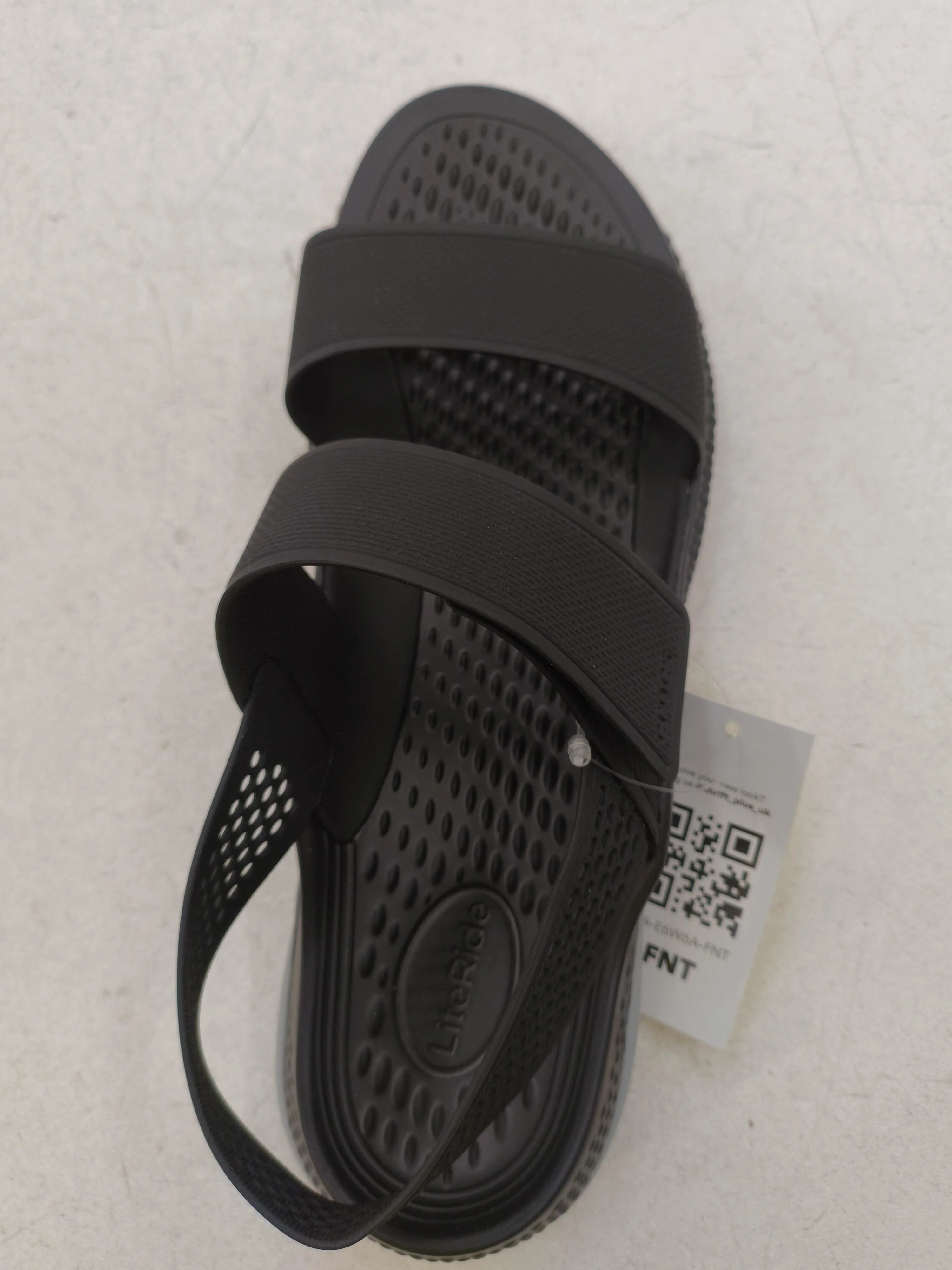 Crocs Men's Sandals UK 6 Black Other with Other Slider - Image 6