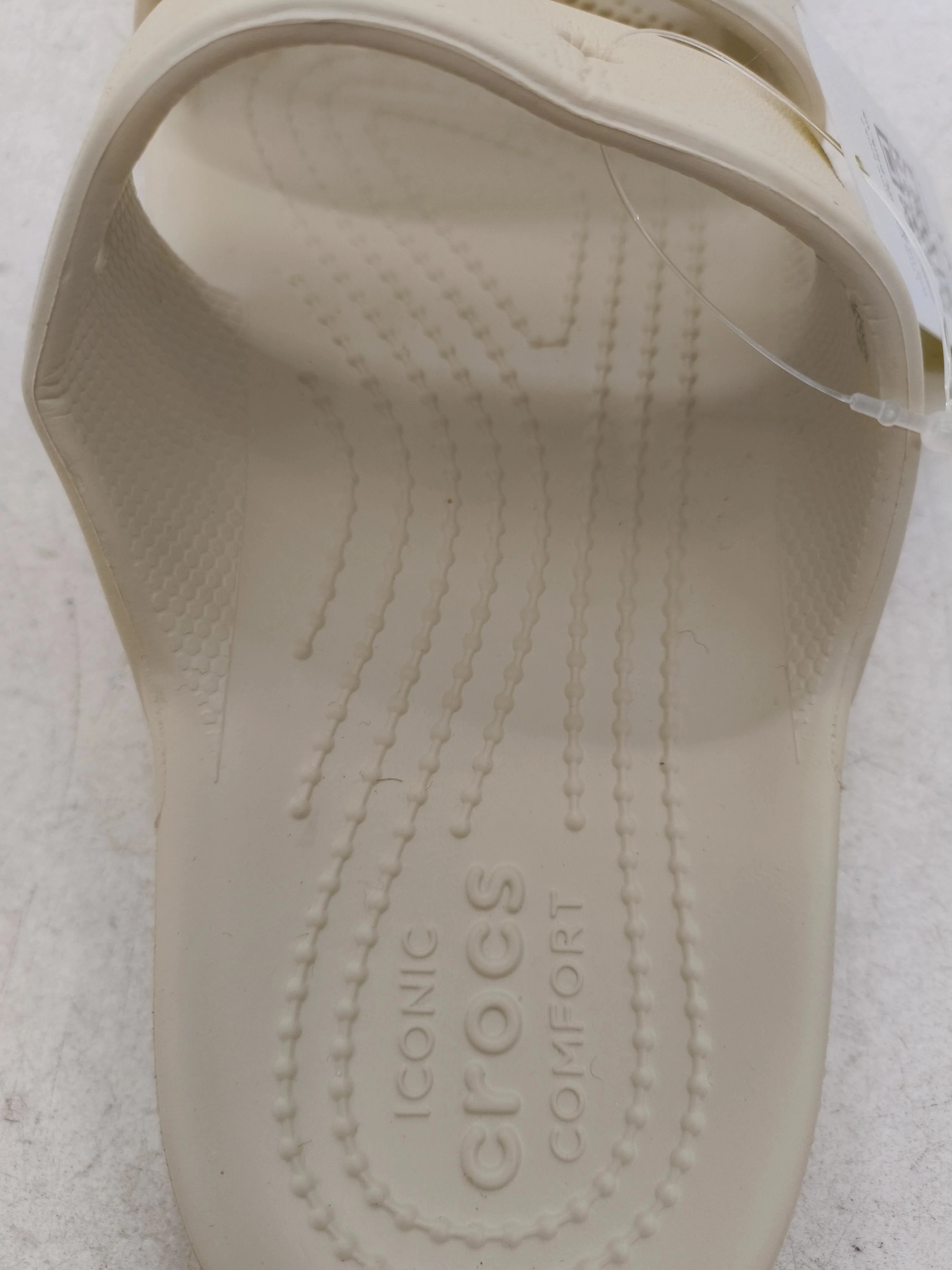 Crocs Women's Sandals UK 5 Cream 100% Other Slider - Image 6