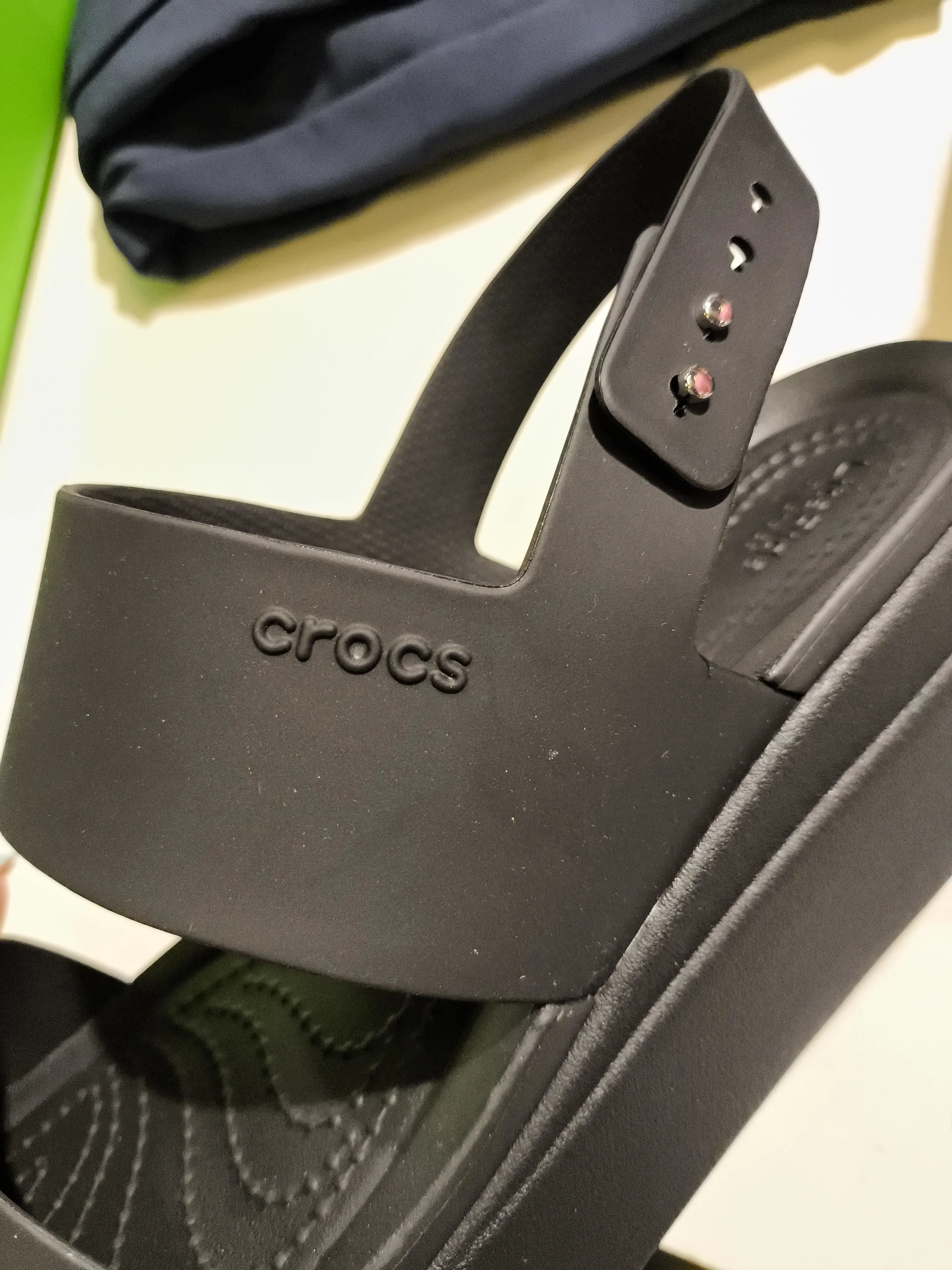 Crocs Women's Sandals UK 6 Black 100% Other Strappy - Image 8