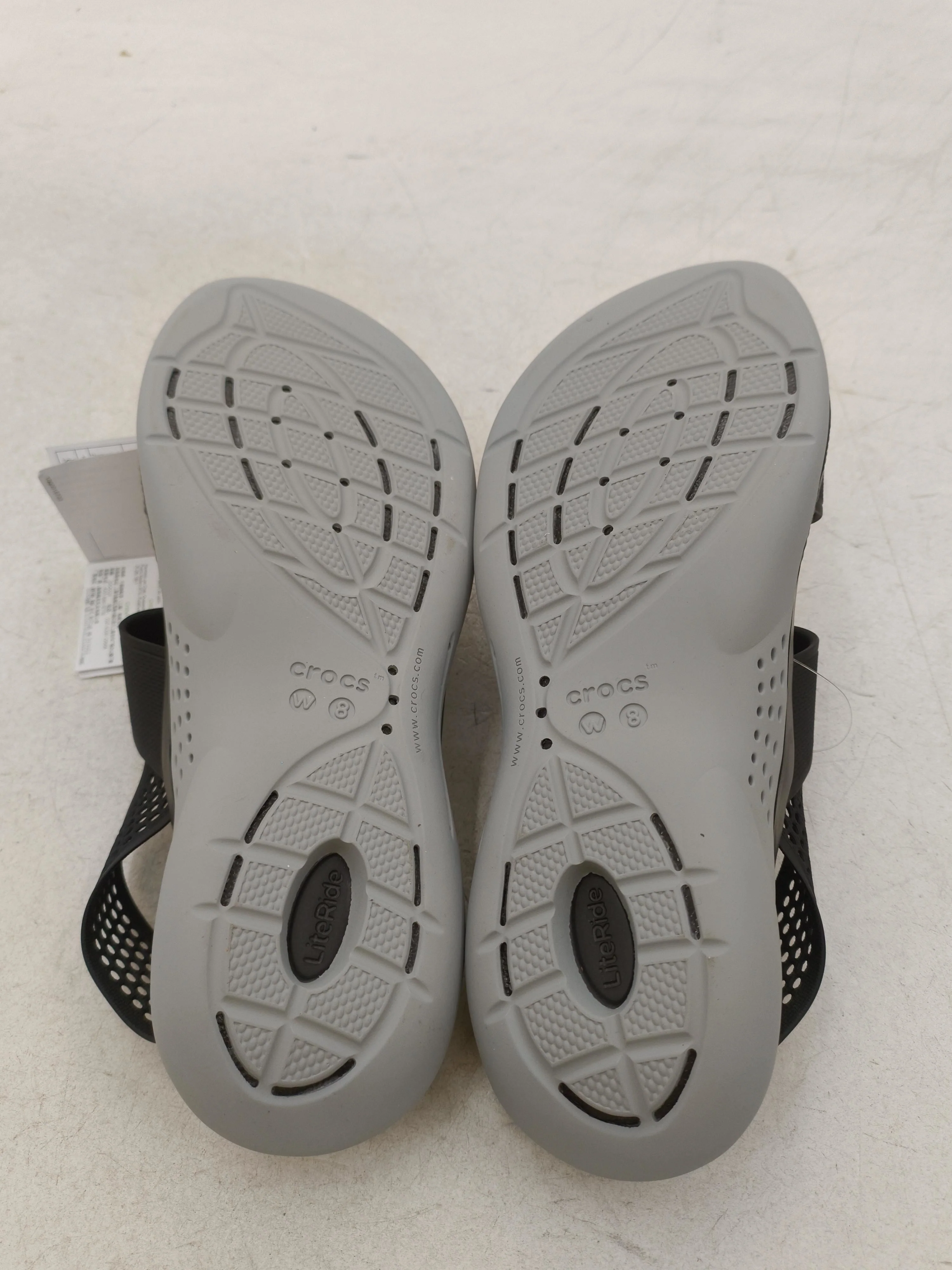 Crocs Women's Sandals UK 6 Black Other with Other Slider - Image 6