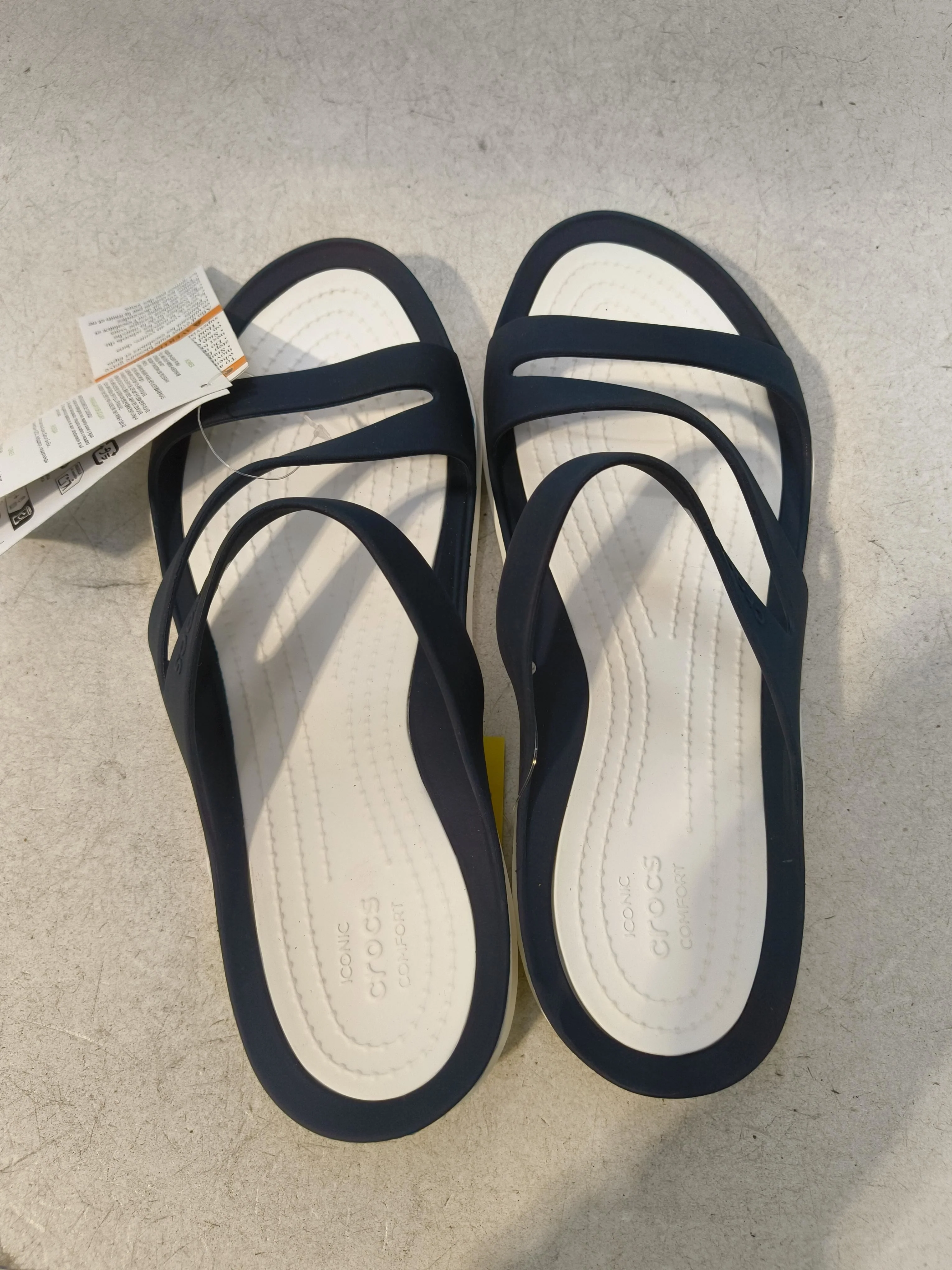 Crocs Women's Sandals UK 6 Blue 100% Other Strappy - Image 6