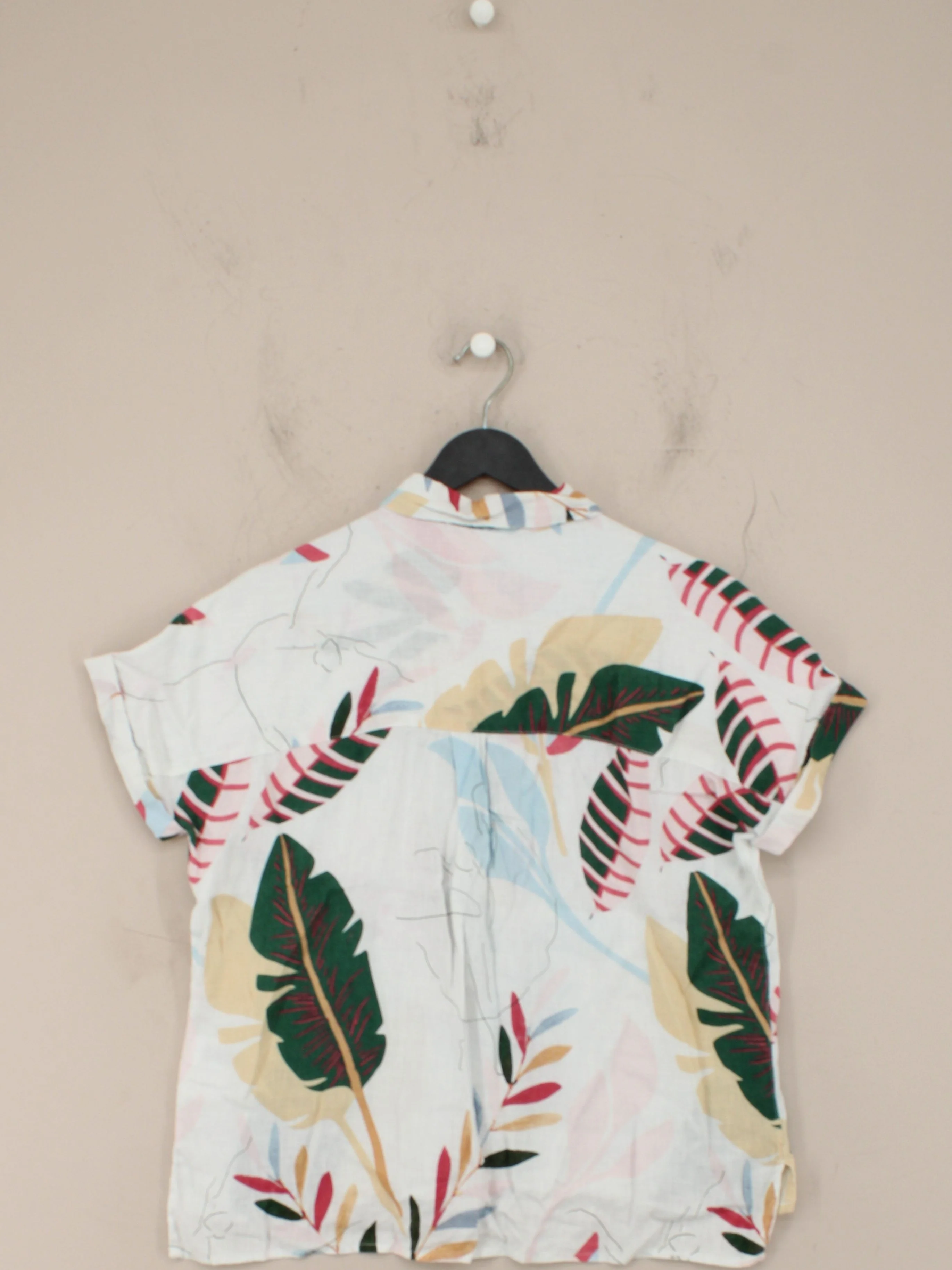 Cynthia Rowley Women's Shirt S White 100% Linen Basic - Image 2