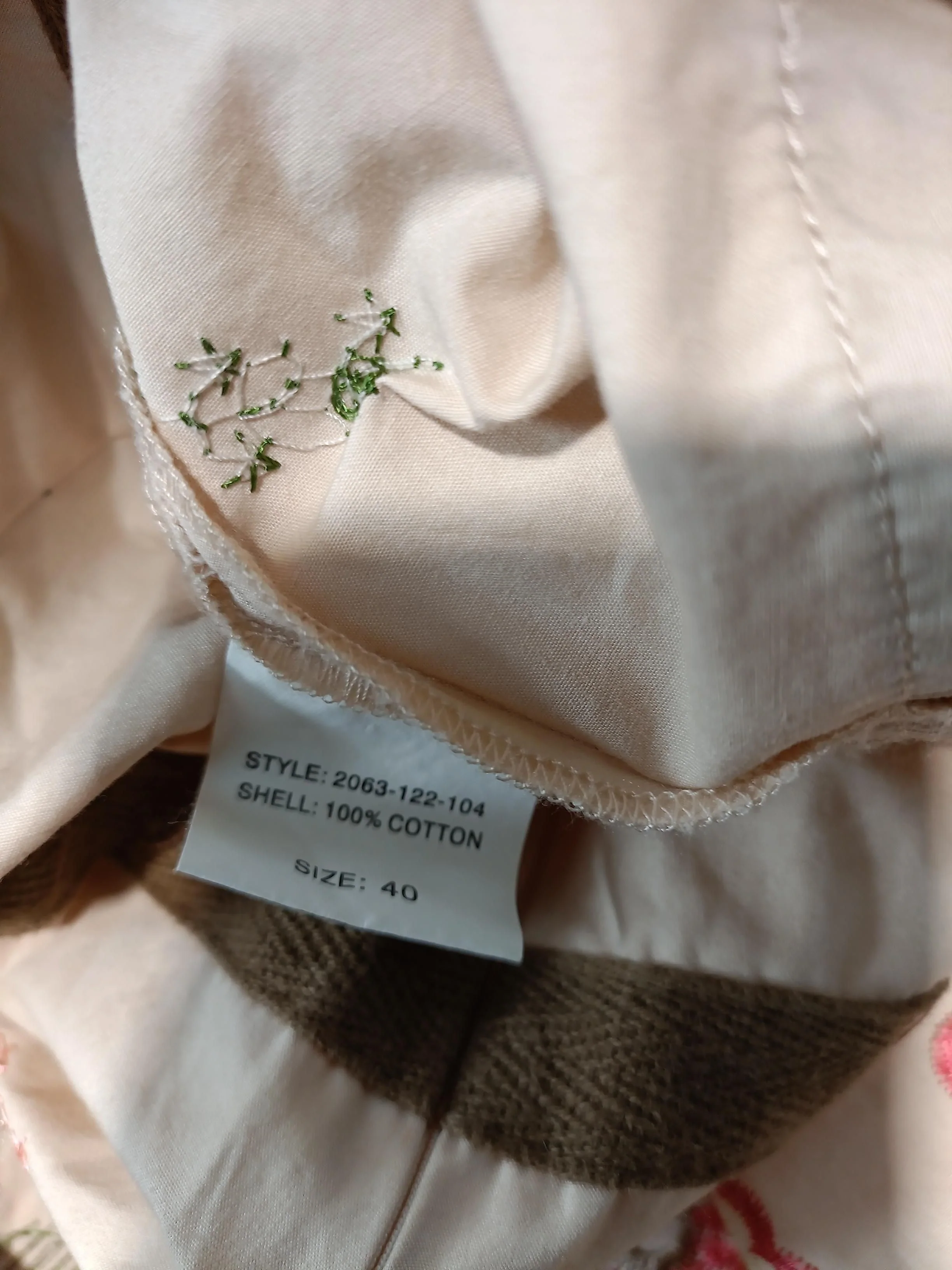 DAY Birger Et Mikkelsen Women's Midi Skirt UK 12 Cream 100% Cotton A-Line - Image 6