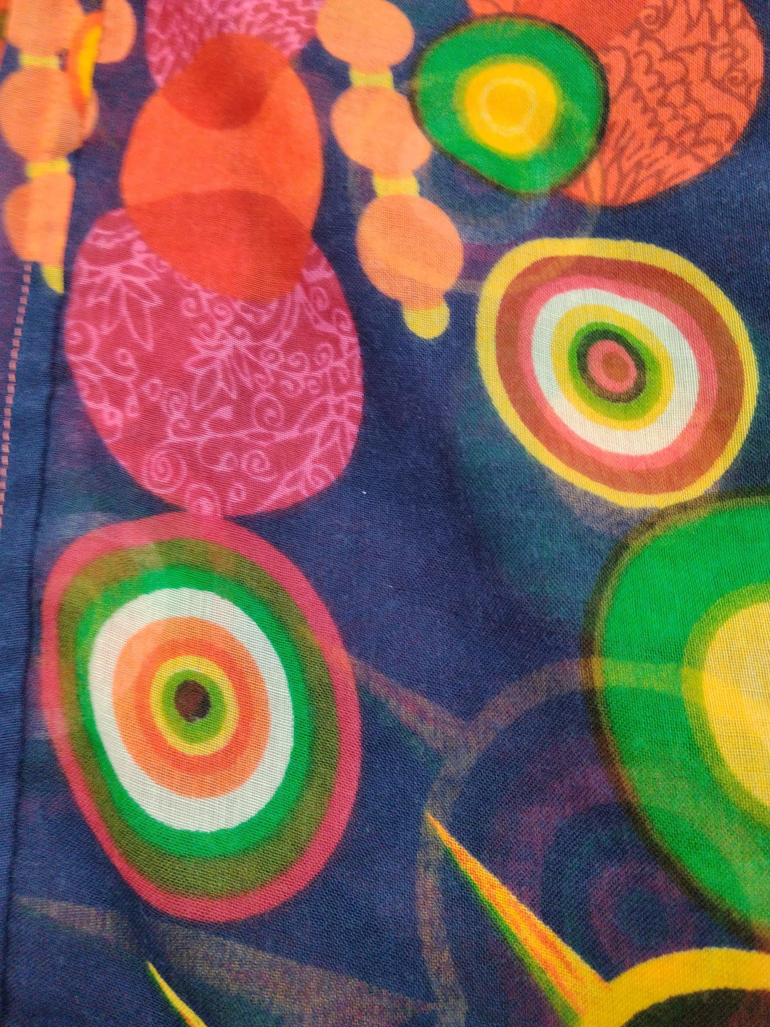 Desigual Women's Scarf Multi 100% Polyester Rectangle Scarf - Image 3