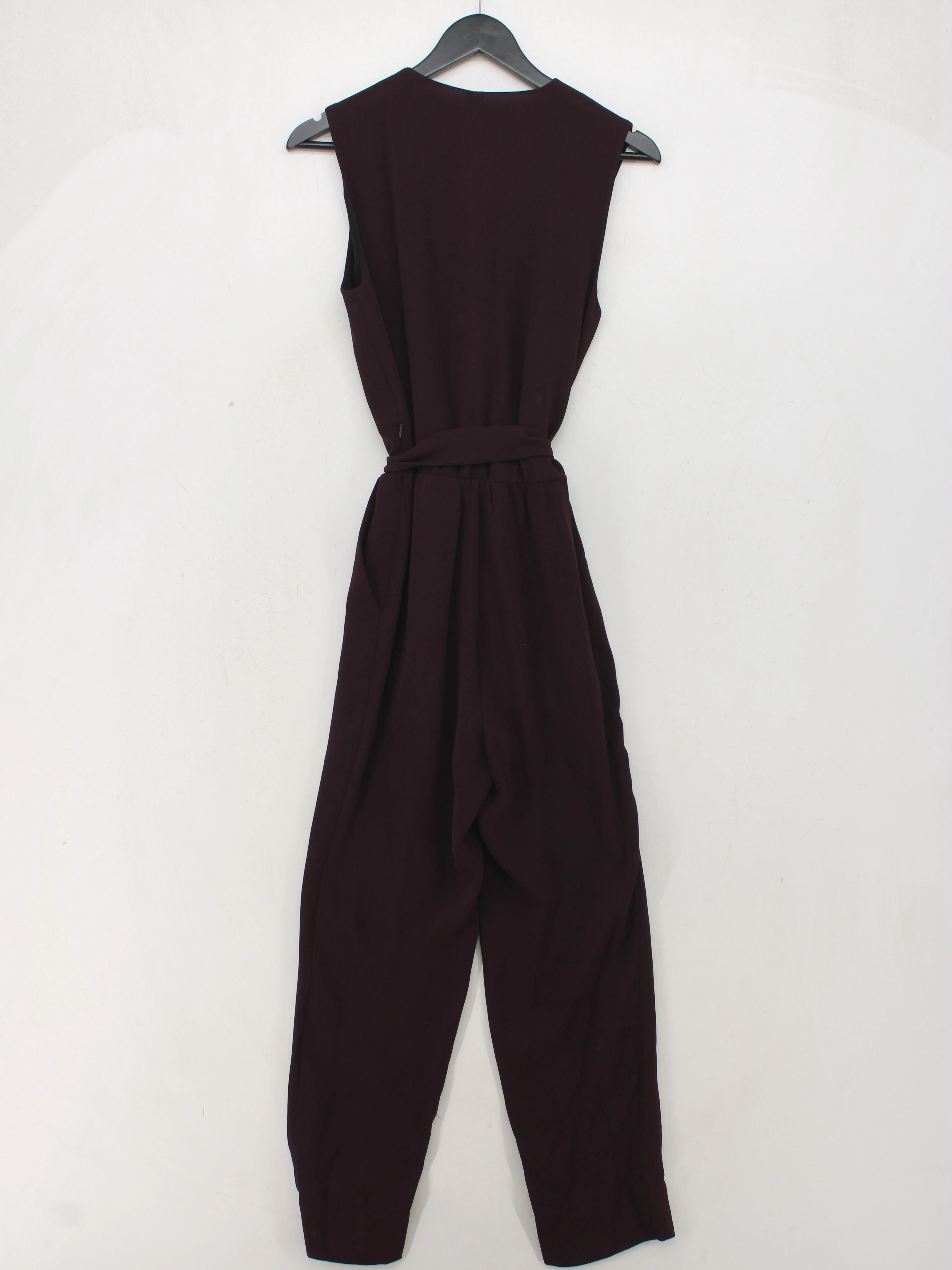 Diane Von Furstenberg Women's Jumpsuit UK 8 Red 100% Other Wide-Leg Jumpsuit - Image 2