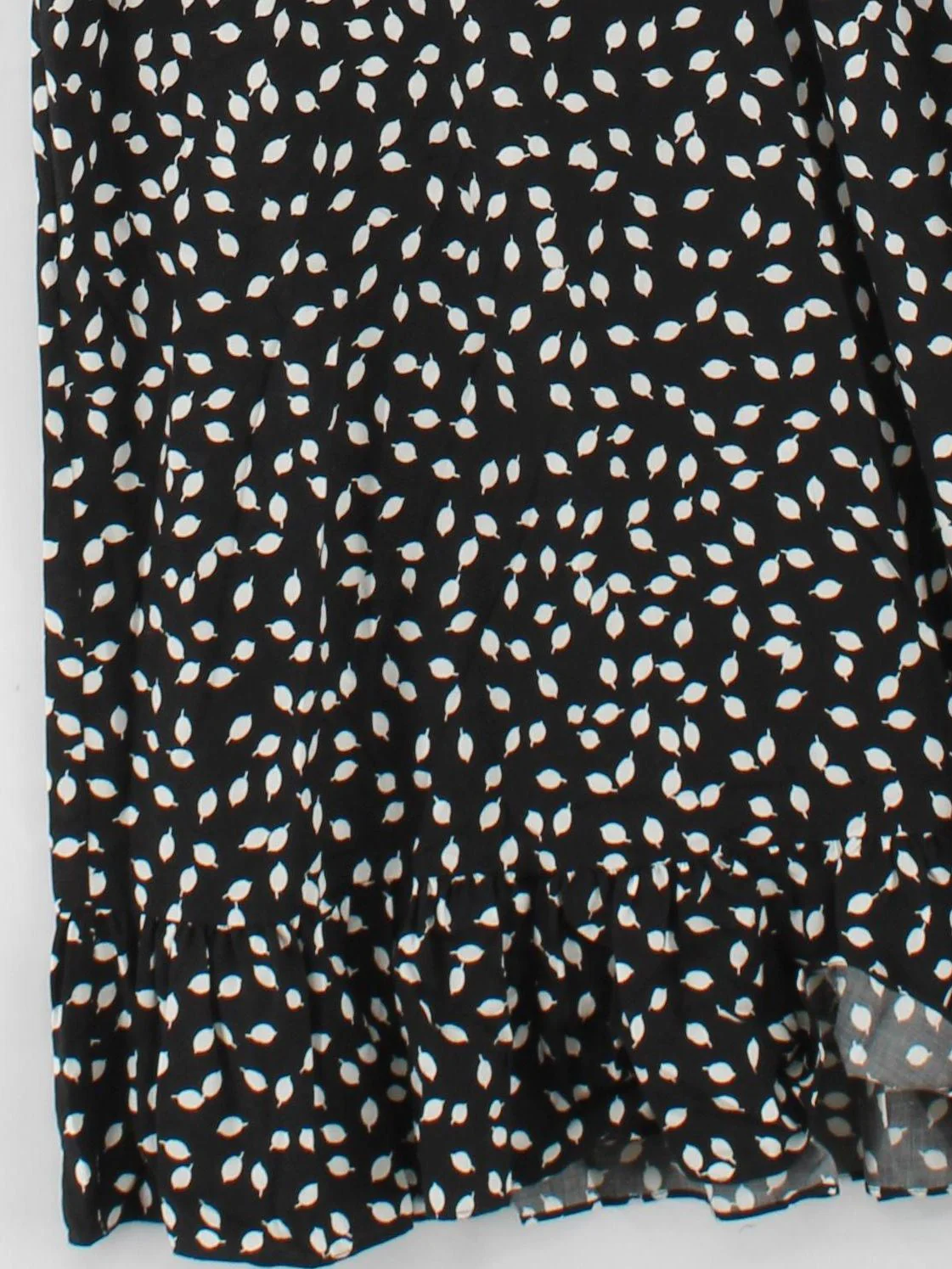 Diane von Furstenberg Wrap Midi Dress UK12 in Black - Image 4