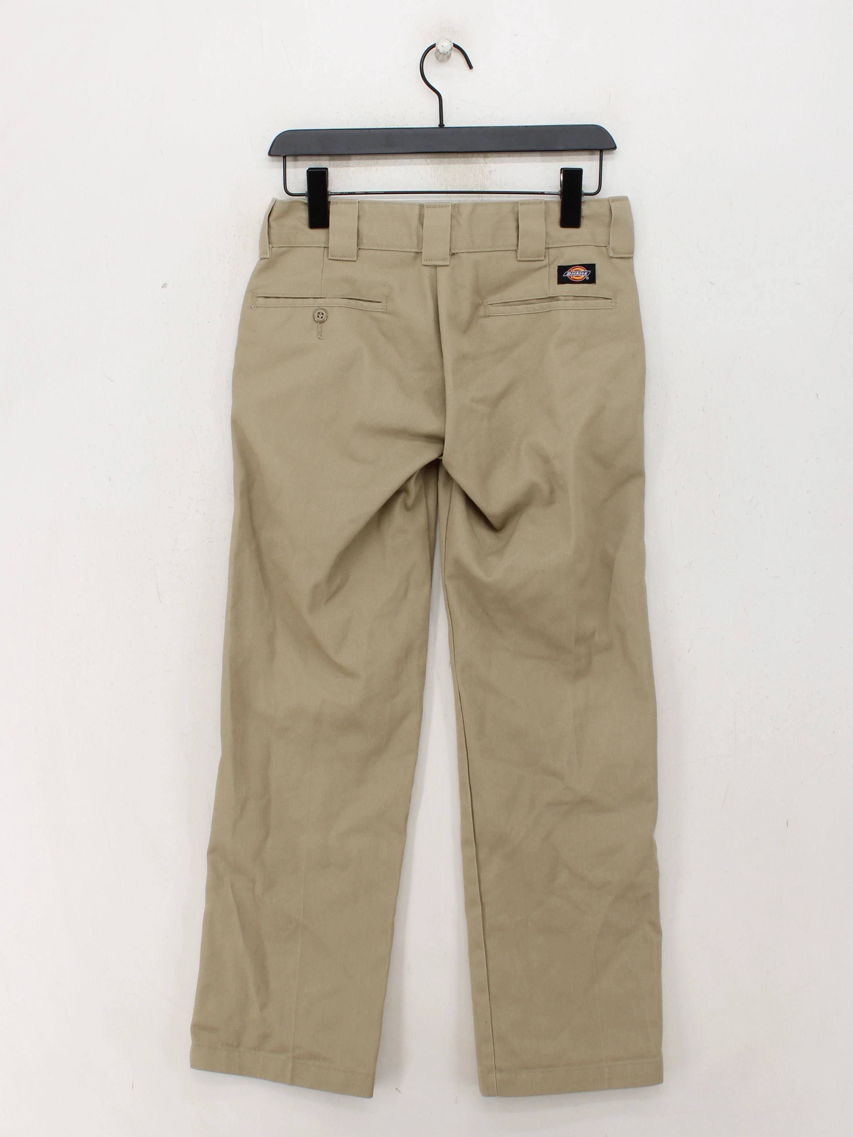 Dickies Men's Trousers W 28 in; L 30 in Tan Polyester with Cotton Straight Chino - Image 2