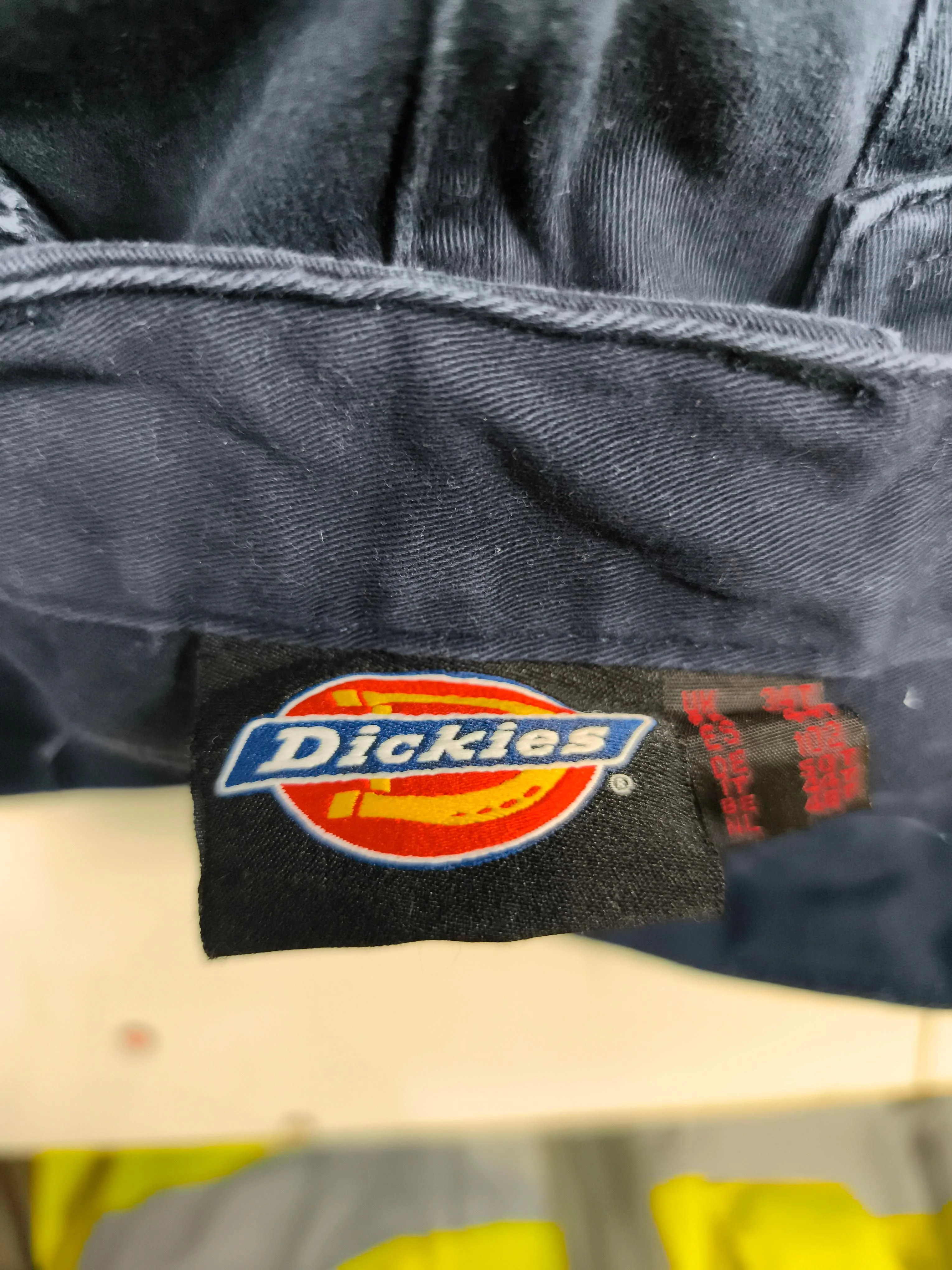 Dickies Men's Trousers W 34 in Blue Cotton with Elastane Straight Cargo - Image 7