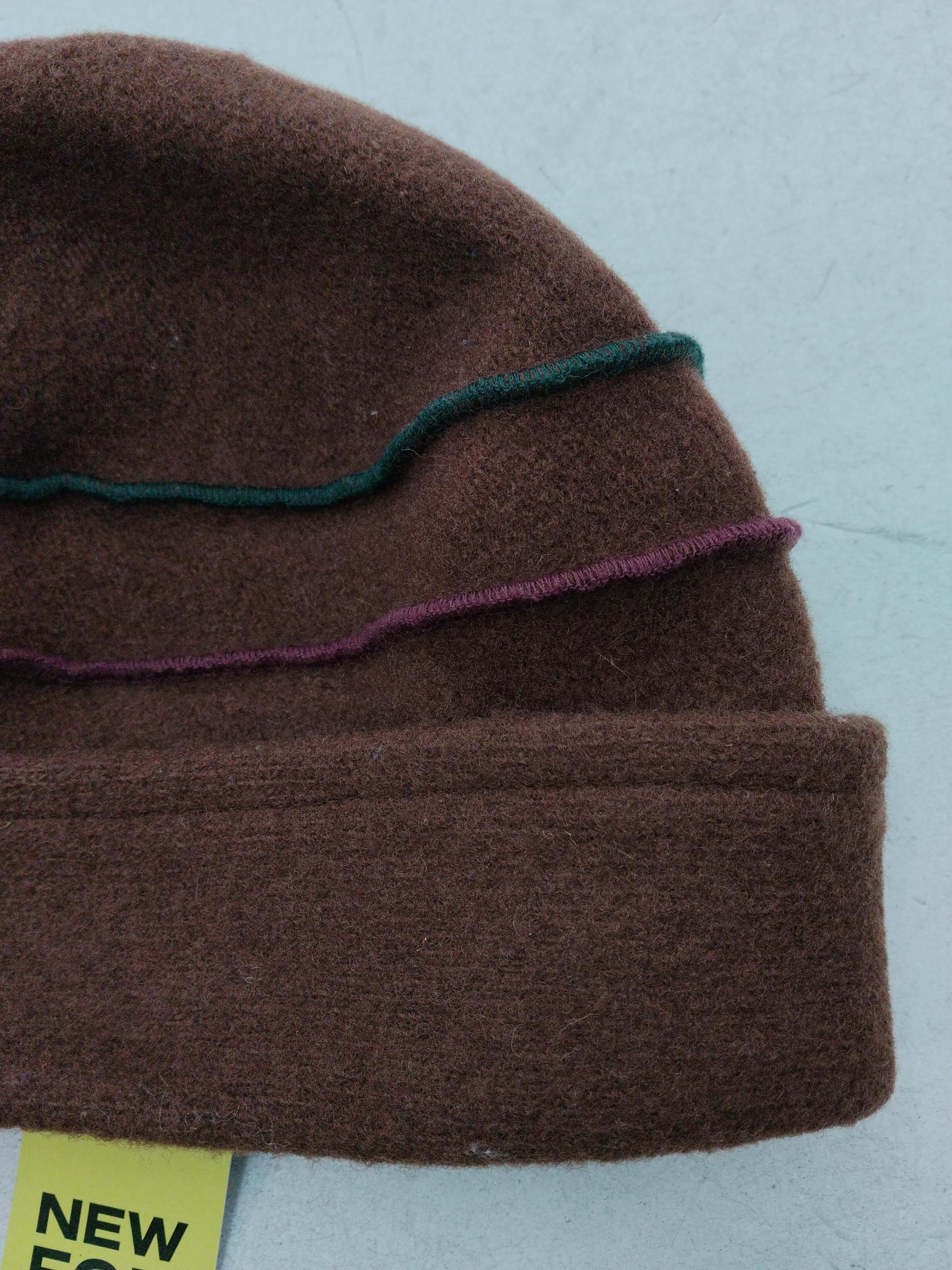 Diefenthal Men's Hat M Brown 100% Wool Beanie - Image 3