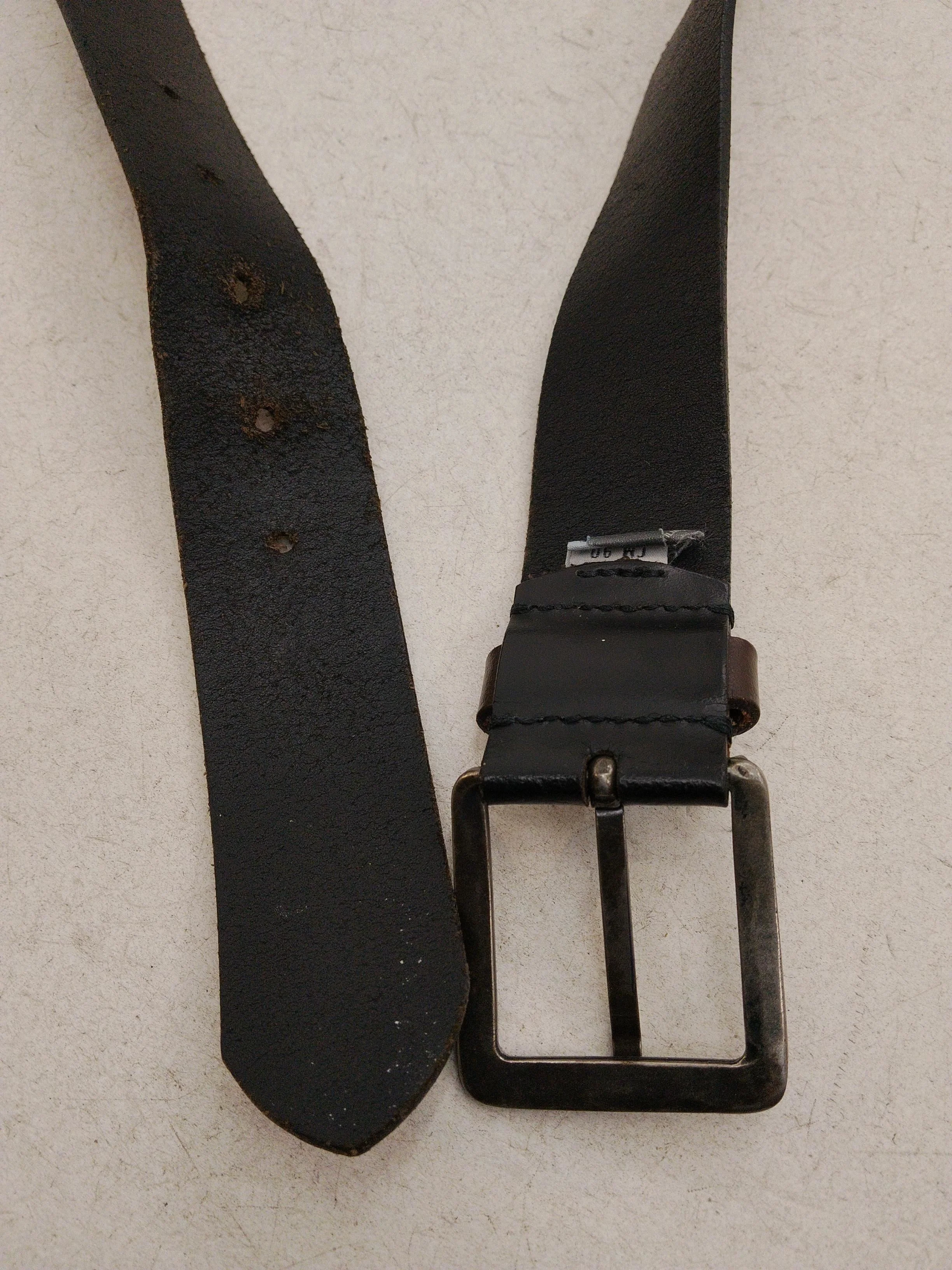 Diesel Men's Belt M Black 100% Leather Dress Belt - Image 4