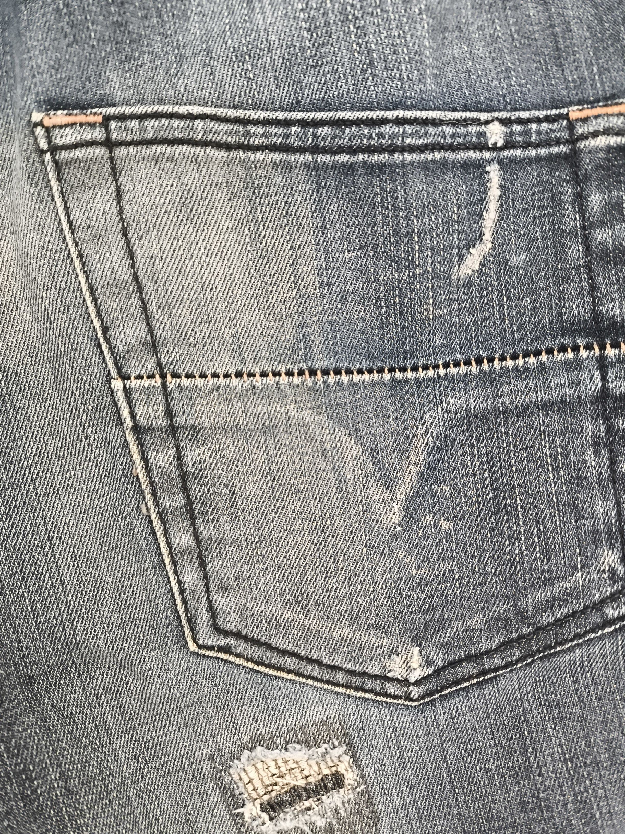 Diesel Men's Jeans W 27 in Blue Cotton with Elastane Straight - Image 5