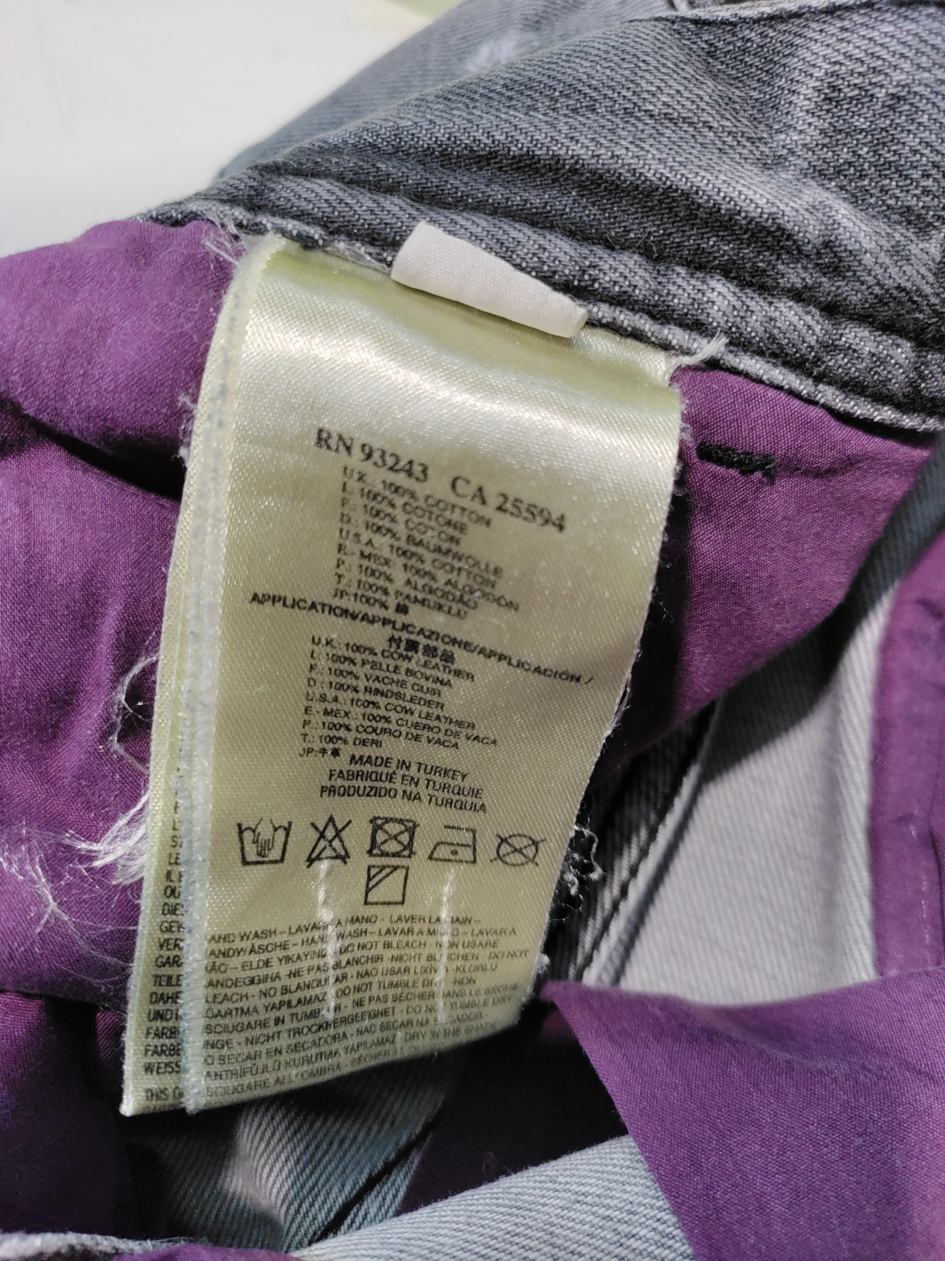 Diesel Men's Jeans W 30 in Grey 100% Cotton Straight - Image 6