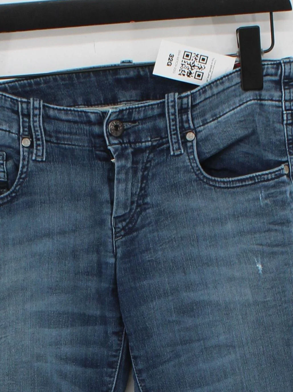 Diesel Women's Jeans W 25 in Blue Cotton with Polyester, Elastane Skinny - Image 3