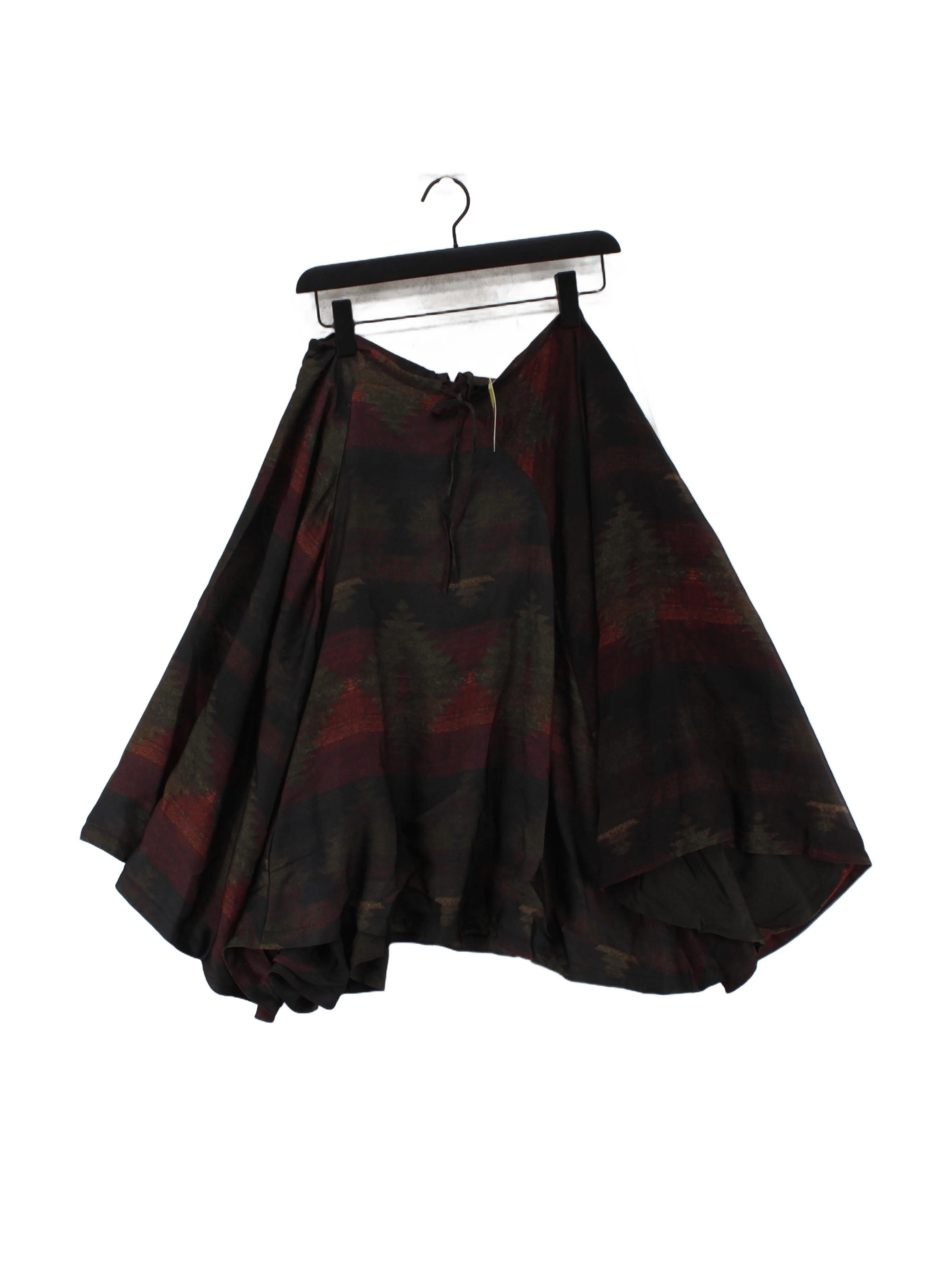 Diesel Women's Midi Skirt XS Multi 100% Polyester Midi A-Line