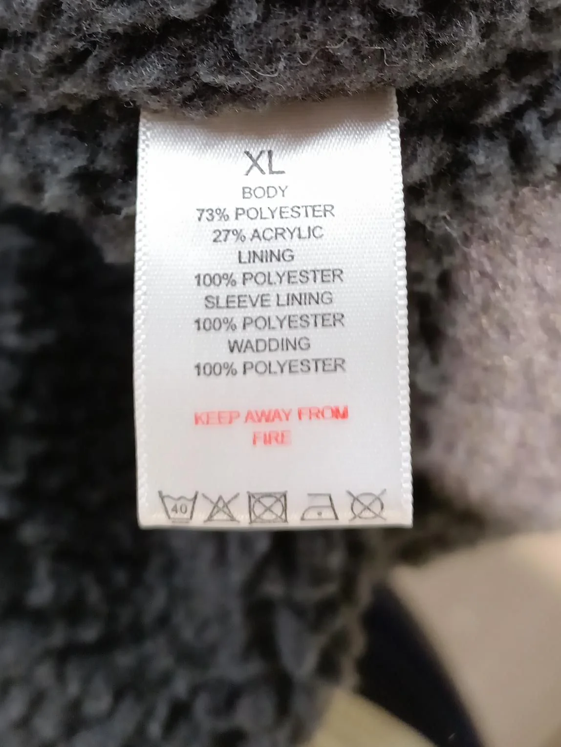 Dissident Men's Cardigan XL Black Polyester with Acrylic Mock Neck Cardigan - Image 7