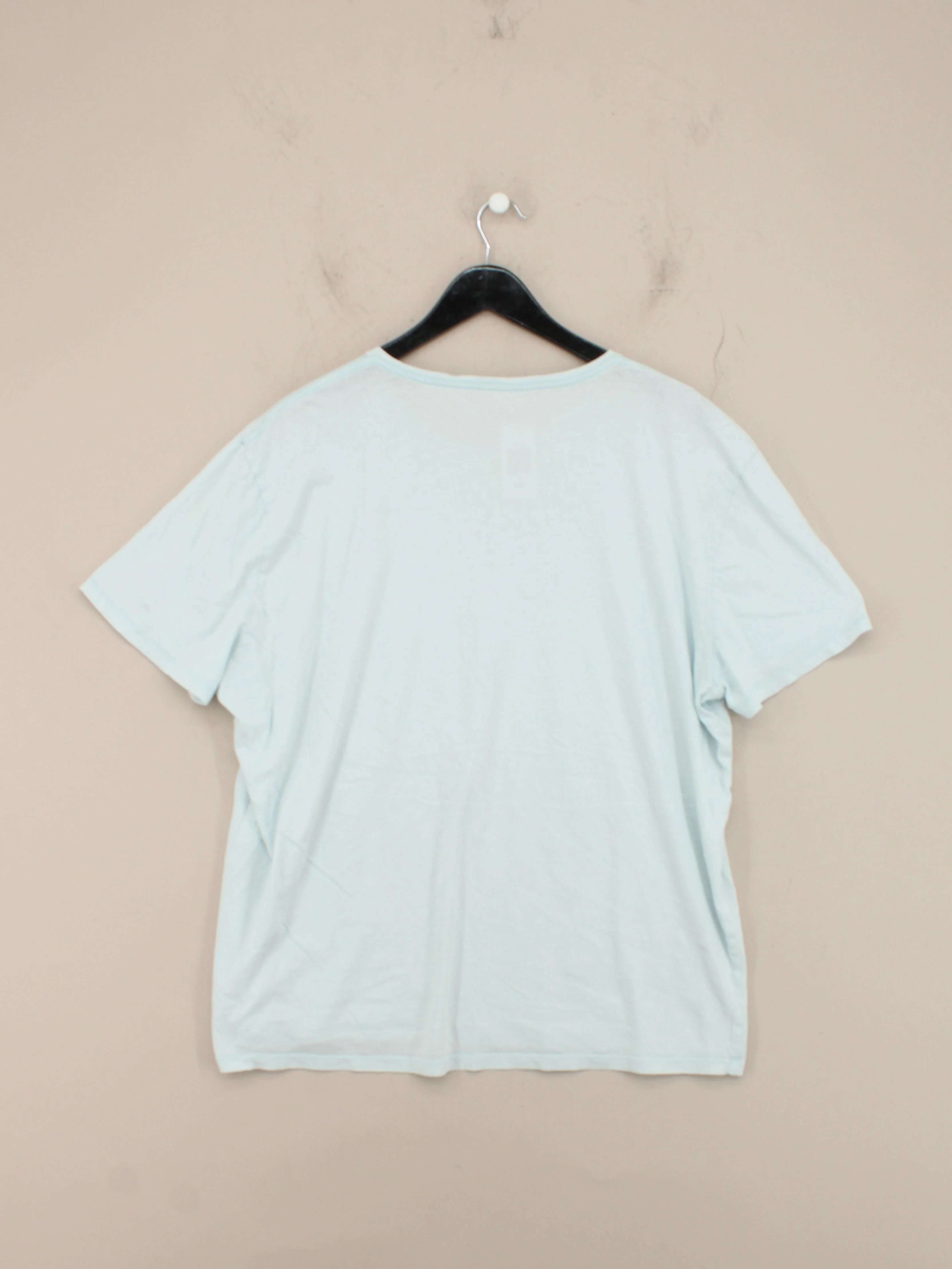 DKNY Men's T-Shirt XL Blue Graphic 100% Cotton Basic - Image 2