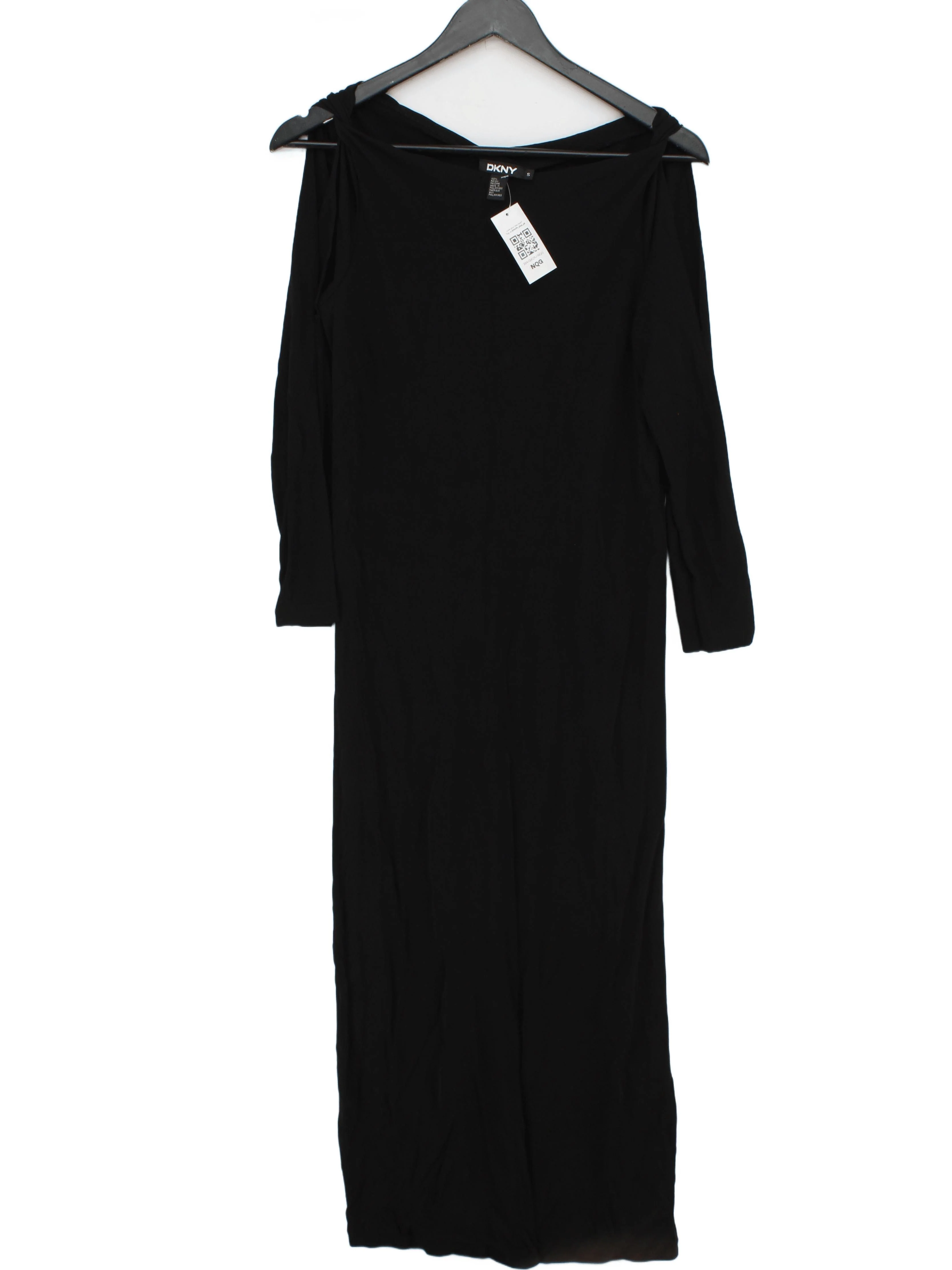 DKNY T-Shirt Midi Dress S in Black